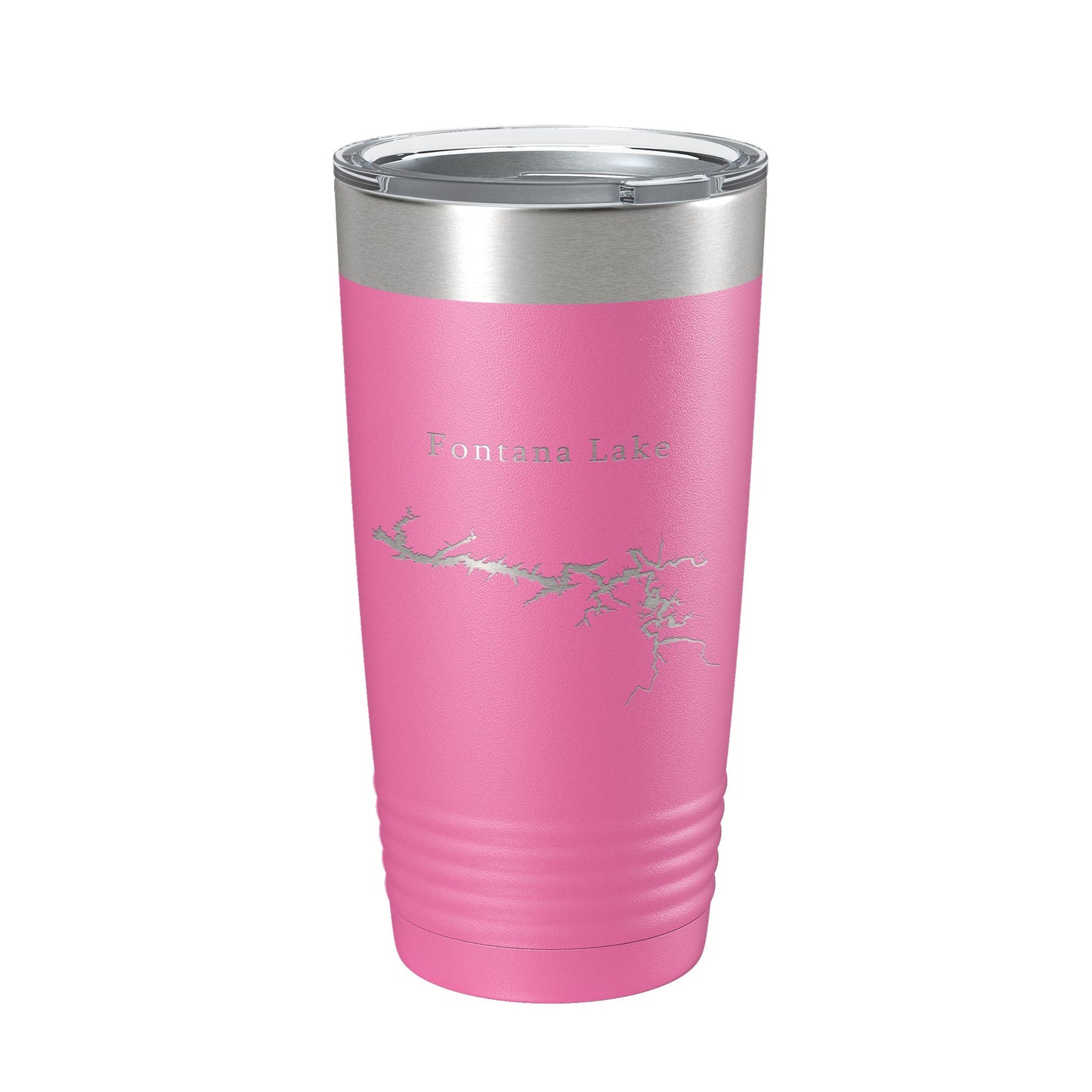 Fontana Lake Map Tumbler Travel Mug Insulated Laser Engraved Coffee Cup North Carolina 20 oz-11
