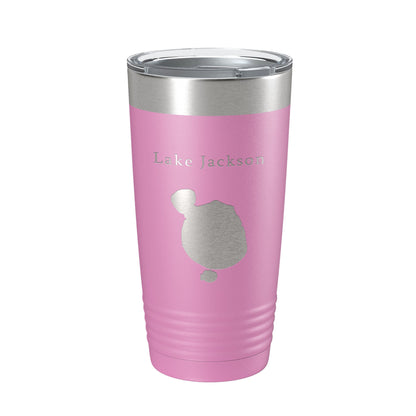 Lake Jackson Map Tumbler Travel Mug Insulated Laser Engraved Coffee Cup Sebring, FL 20 oz-14