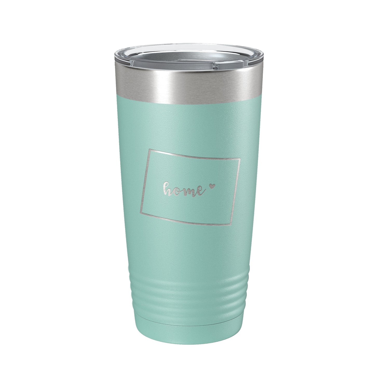 Wyoming Tumbler Home State Travel Mug Insulated Laser Engraved Map Coffee Cup 20 oz-12