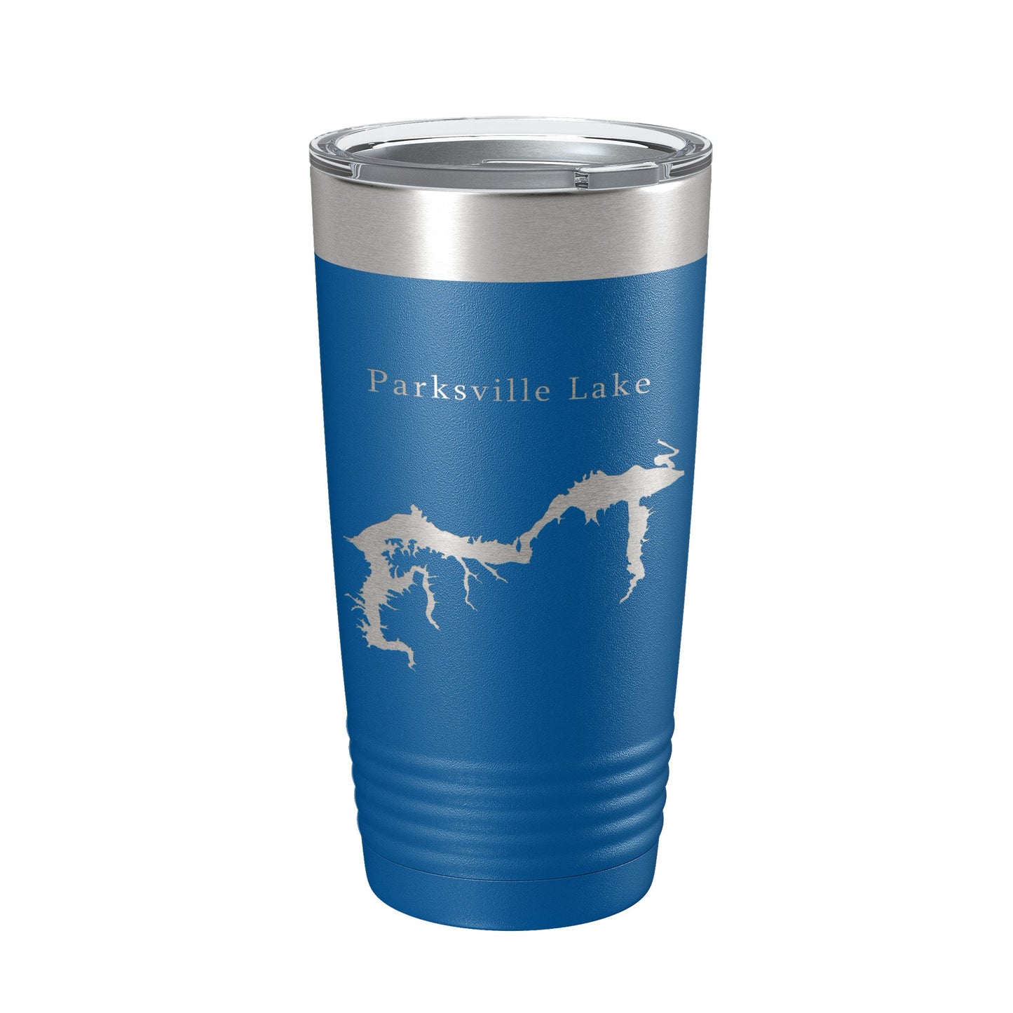 Parksville Lake Map Tumbler Travel Mug Insulated Laser Engraved Coffee Cup Tennessee 20 oz-6