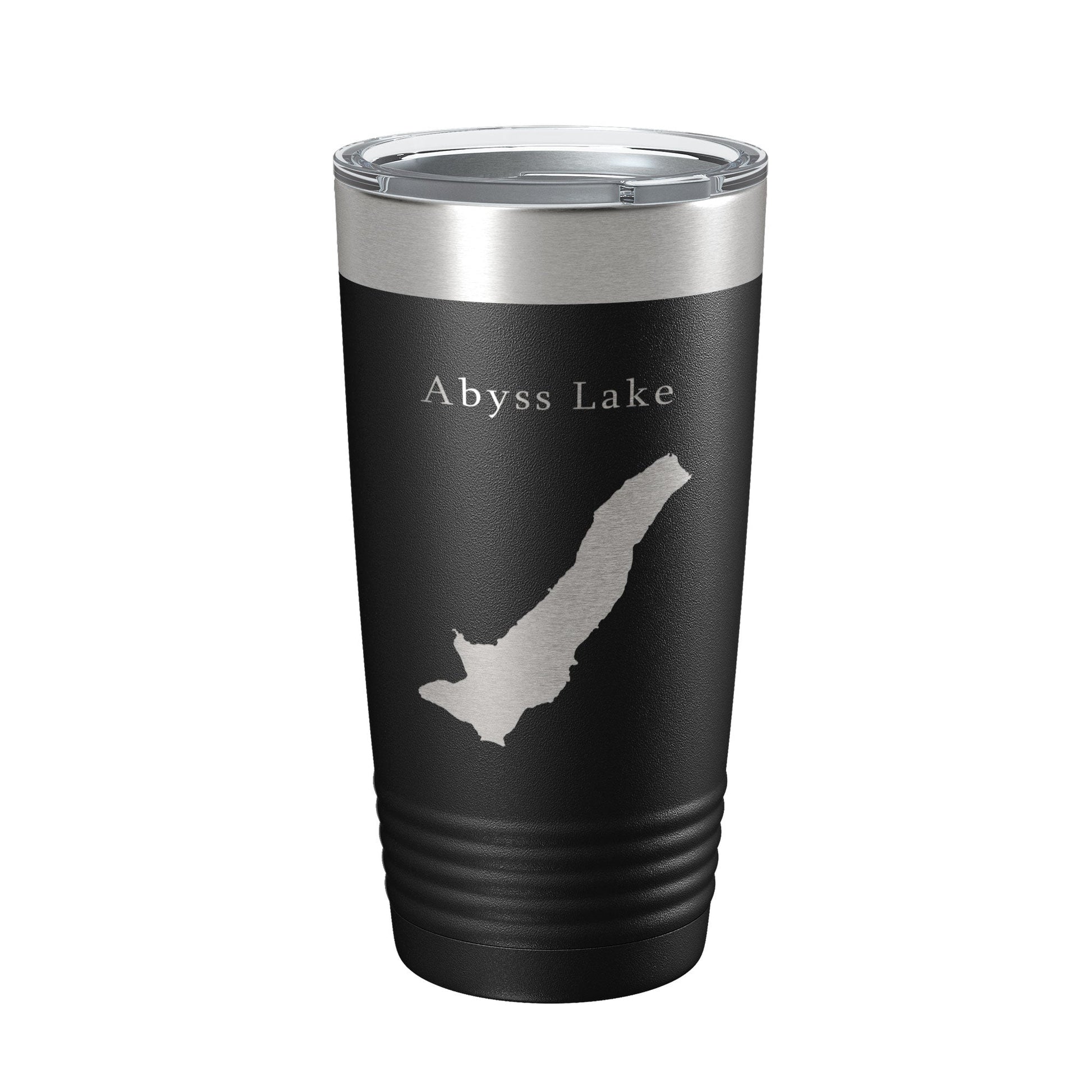 Abyss Lake Map Tumbler Travel Mug Insulated Laser Engraved Coffee Cup Alaska 20 oz-5