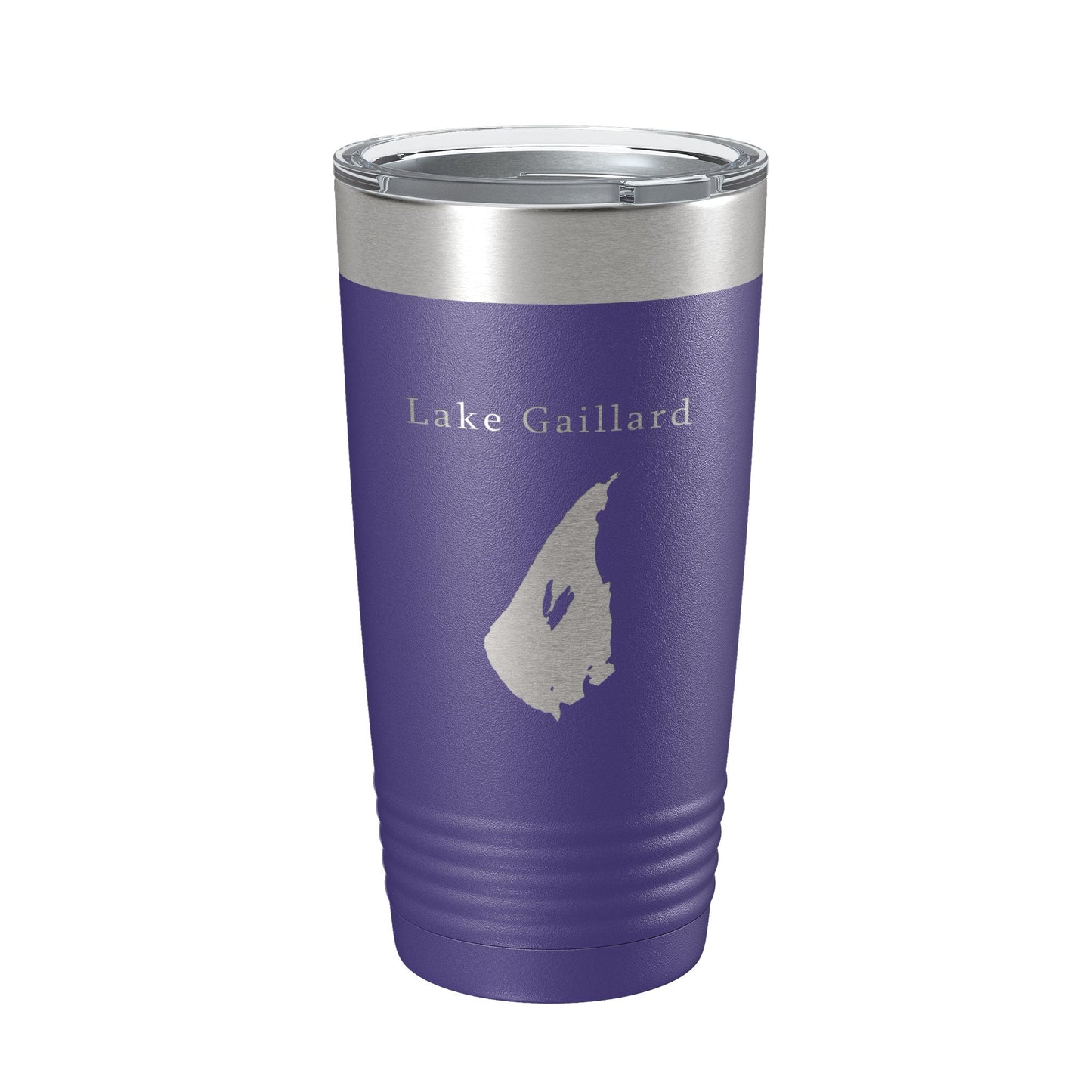 Lake Gaillard Map Tumbler Travel Mug Insulated Laser Engraved Coffee Cup Connecticut 20 oz-15
