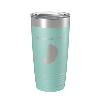 Newnans Lake Map Tumbler Travel Mug Insulated Laser Engraved Coffee Cup Florida 20 oz-11