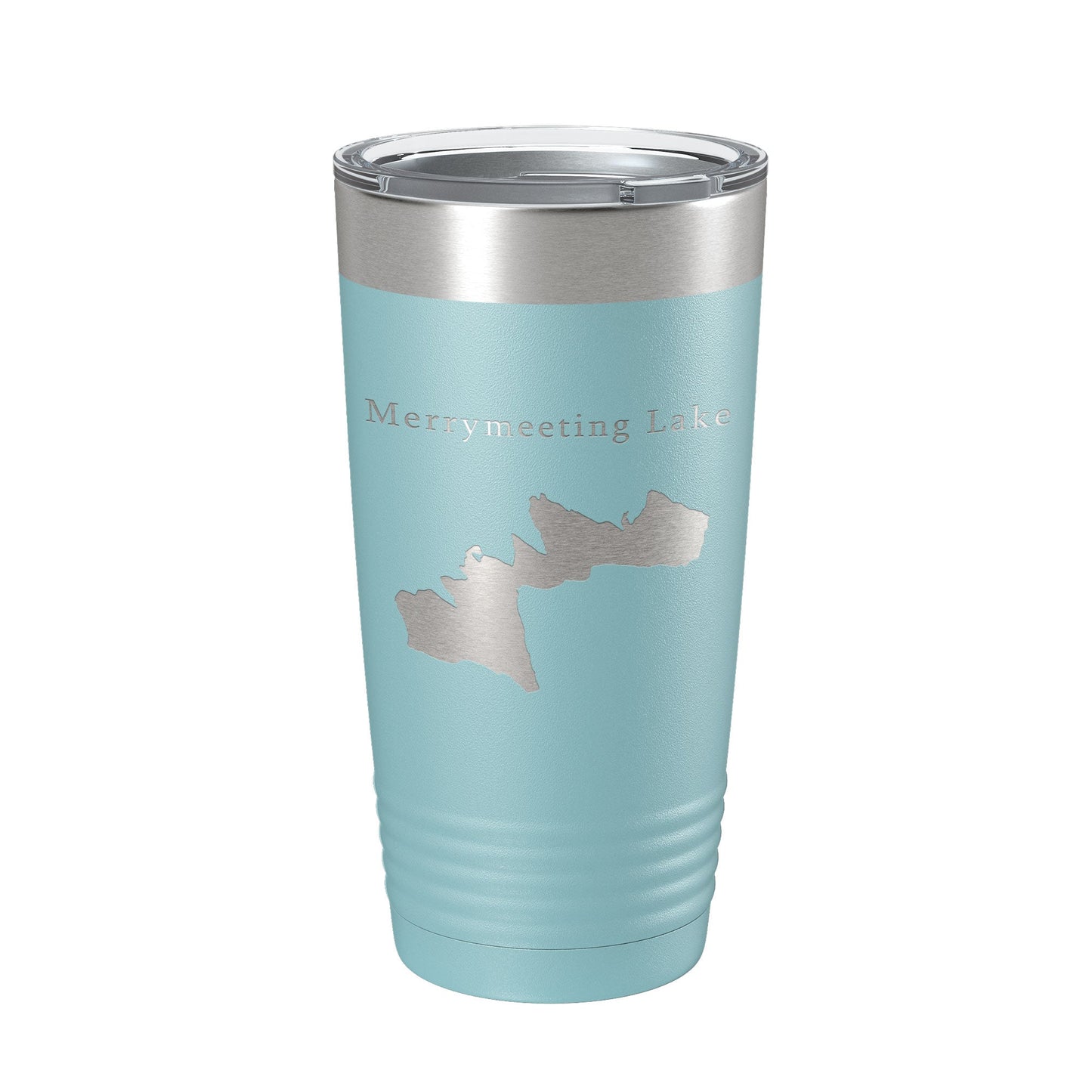 Merrymeeting Lake Map Tumbler Travel Mug Insulated Laser Engraved Coffee Cup New Hampshire 20 oz-13