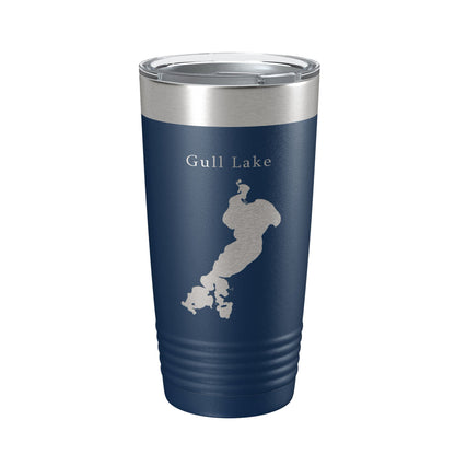 Gull Lake Map Tumbler Travel Mug Insulated Laser Engraved Coffee Cup Minnesota 20 oz-8