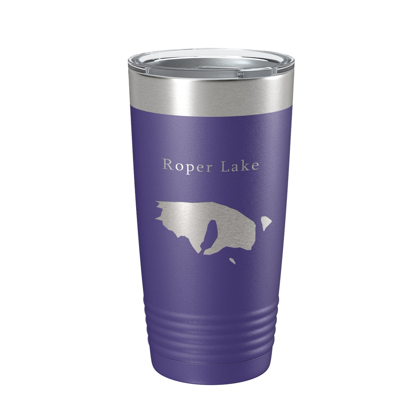 Roper Lake Map Tumbler Travel Mug Insulated Laser Engraved Coffee Cup Arizona 20 oz-15