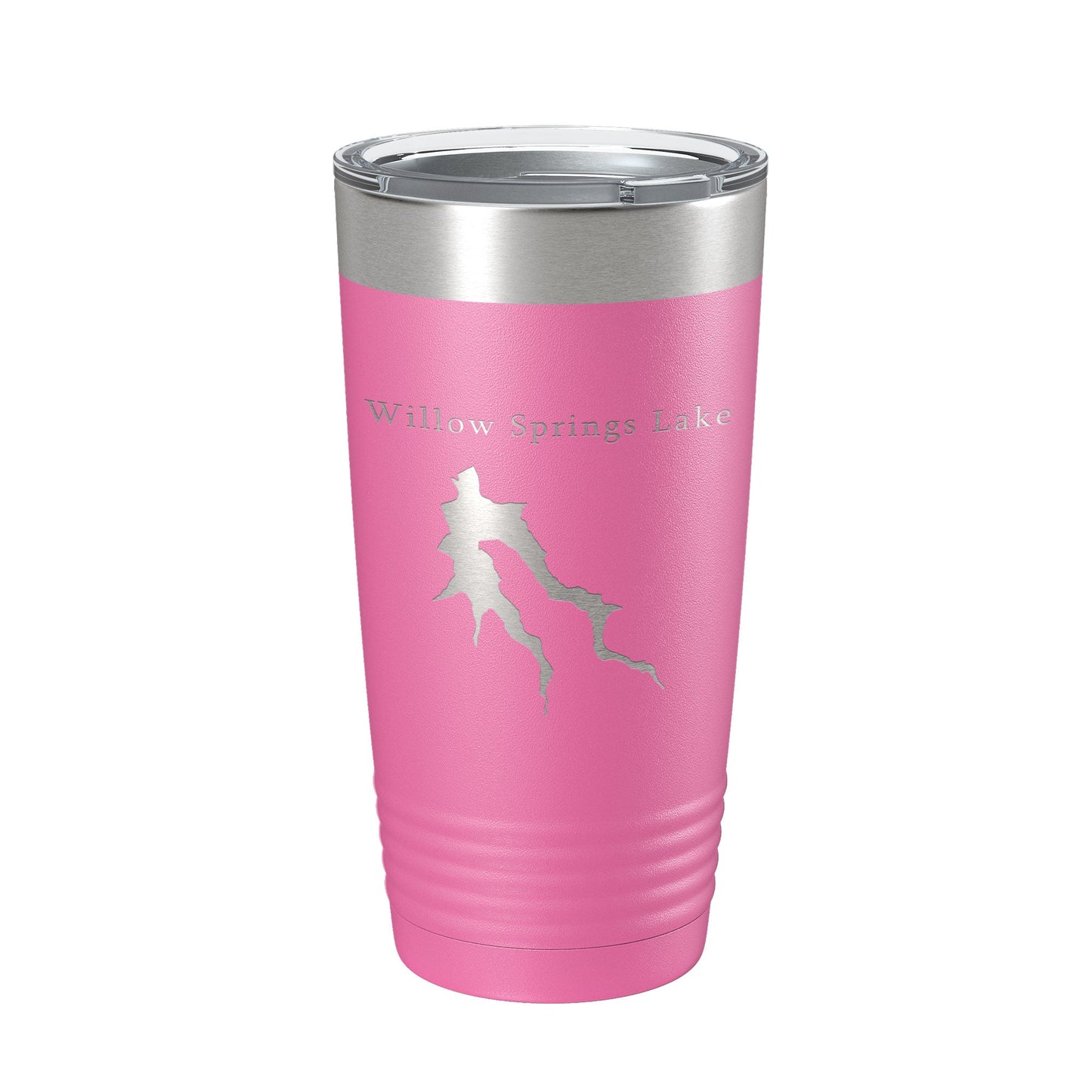 Willow Springs Lake Map Tumbler Travel Mug Insulated Laser Engraved Coffee Cup Arizona 20 oz-11