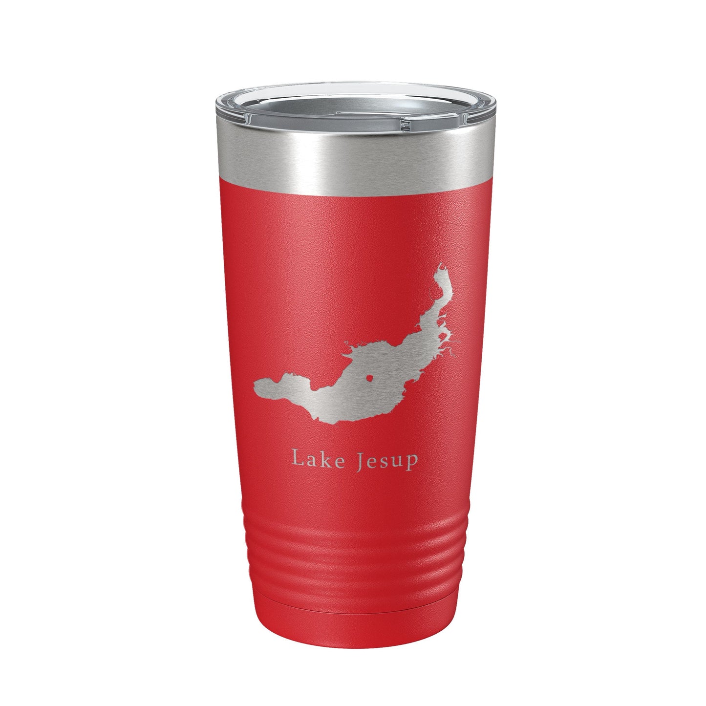 Lake Jesup Map Tumbler Travel Mug Insulated Laser Engraved Coffee Cup Florida 20 oz-10