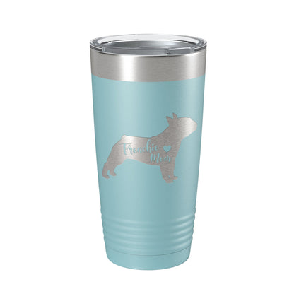 Frenchie Mom Tumbler Dog Travel Mug French Bulldog Gift Insulated Laser Engraved Coffee Cup 20 oz-13