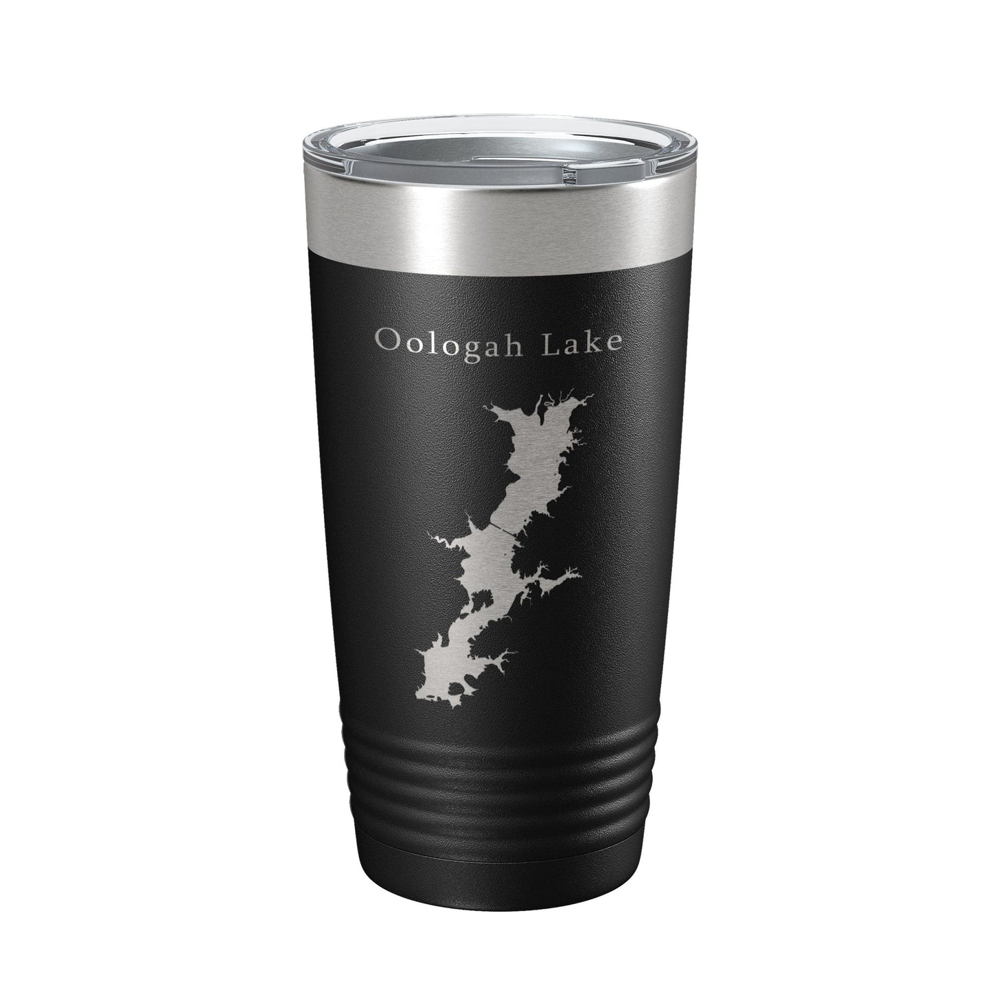 Oologah Lake Map Tumbler Travel Mug Insulated Laser Engraved Coffee Cup Oklahoma 20 oz-0