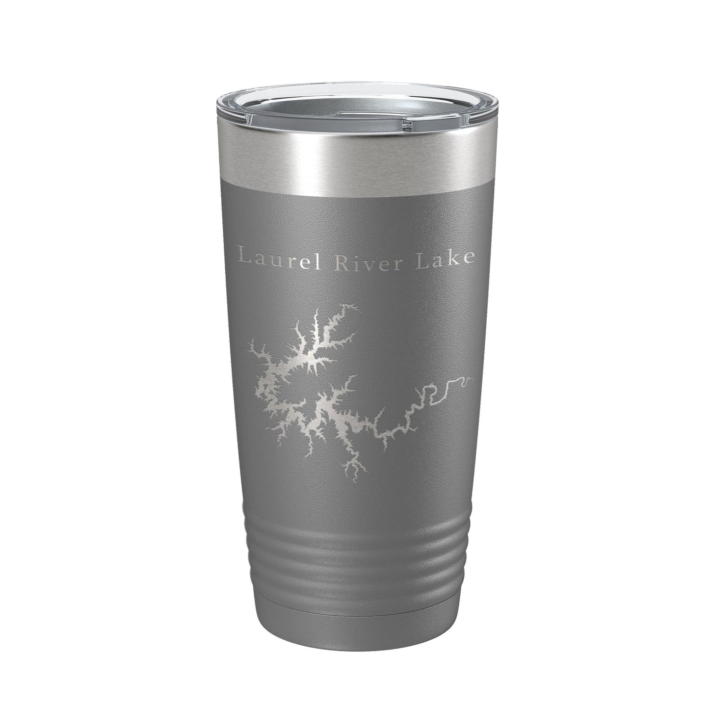 Laurel River Lake Map Tumbler Travel Mug Insulated Laser Engraved Coffee Cup Kentucky 20 oz-16