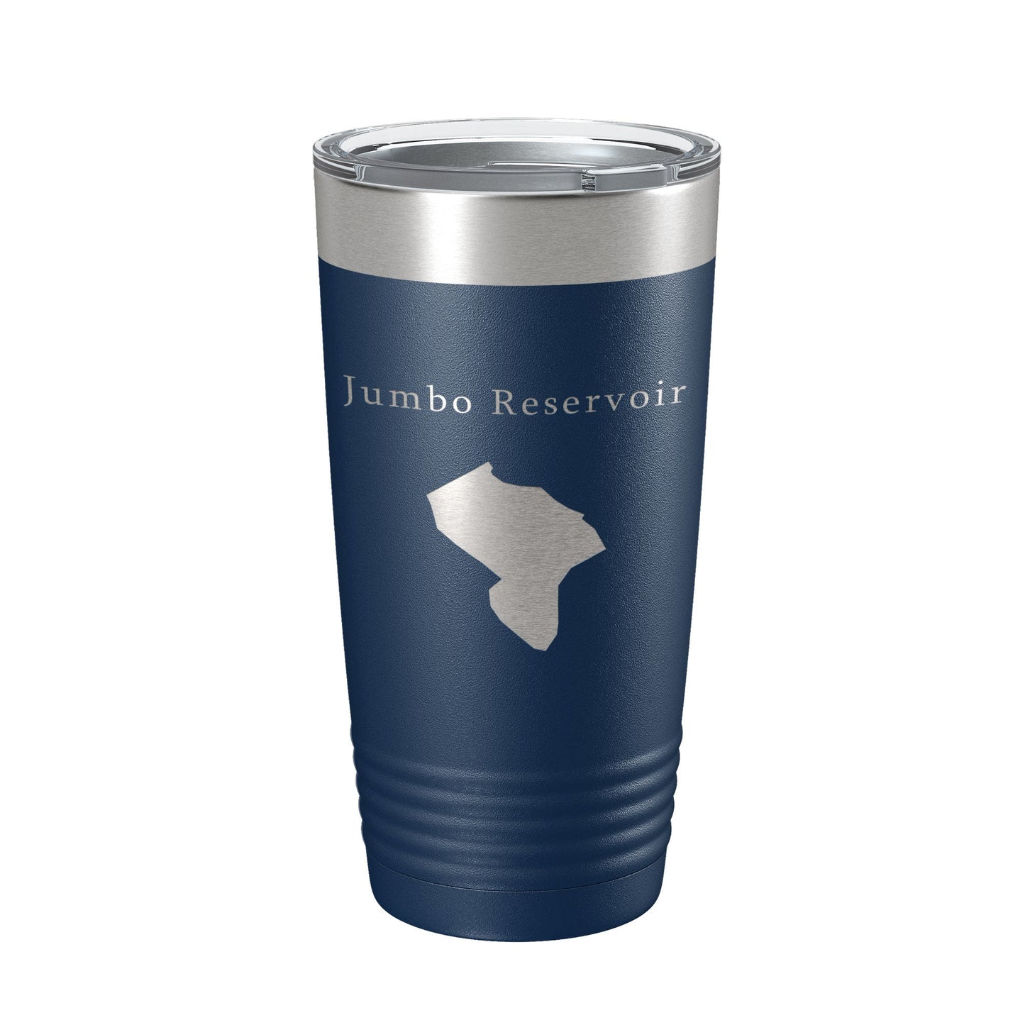 Jumbo Reservoir Tumbler Lake Map Travel Mug Insulated Laser Engraved Coffee Cup Colorado 20 oz-8