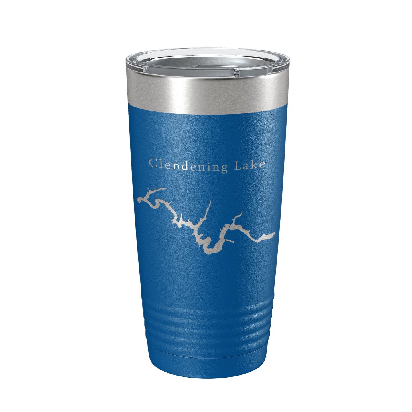 Clendening Lake Map Tumbler Travel Mug Insulated Laser Engraved Coffee Cup Ohio 20 oz-6