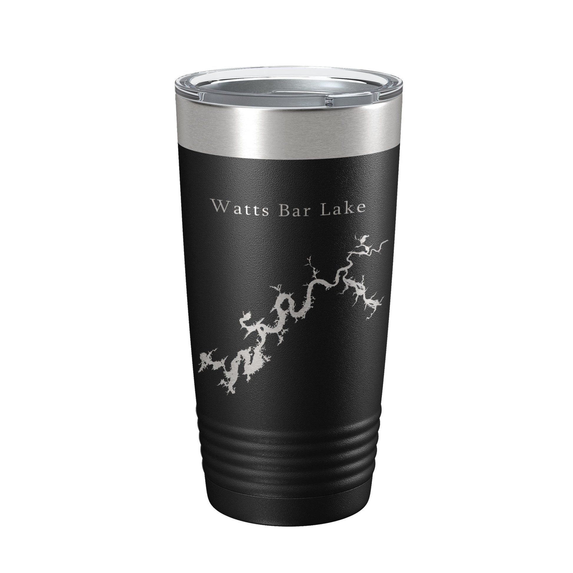 Watts Bar Lake Map Tumbler Travel Mug Insulated Laser Engraved Coffee Cup Tennessee 20 oz-5