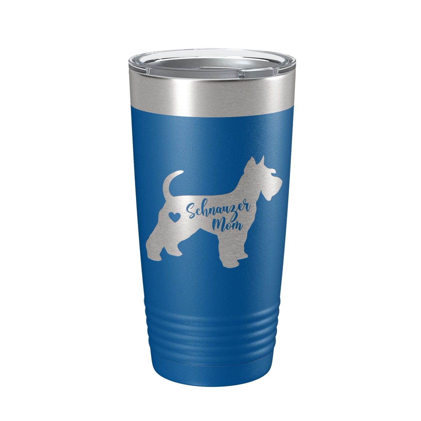 Schnauzer Mom Tumbler Dog Travel Mug Gift Insulated Laser Engraved Coffee Cup 20 oz-6