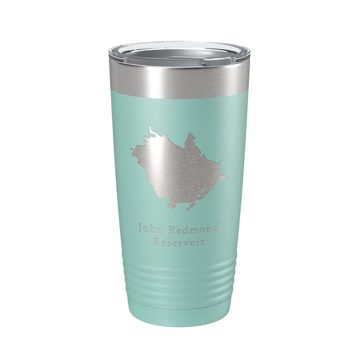 John Redmond Reservoir Tumbler Lake Map Travel Mug Insulated Laser Engraved Coffee Cup Kansas 20 oz-12