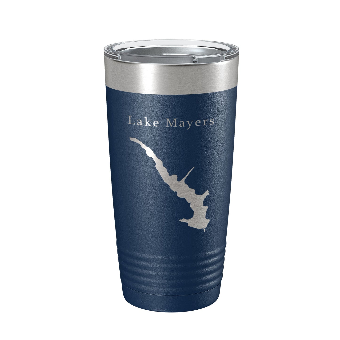 Lake Mayers Map Tumbler Travel Mug Insulated Laser Engraved Coffee Cup Georgia 20 oz-8