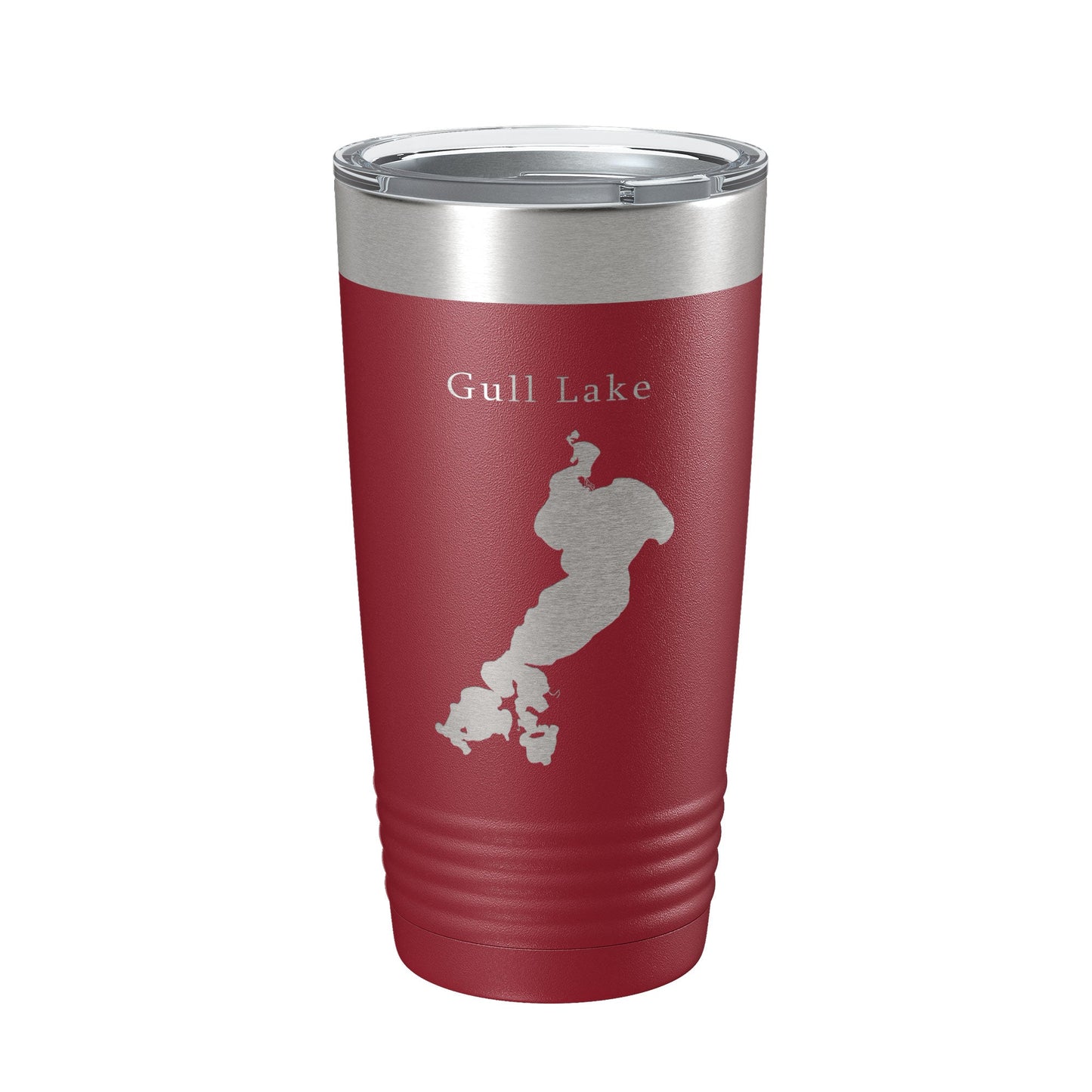 Gull Lake Map Tumbler Travel Mug Insulated Laser Engraved Coffee Cup Minnesota 20 oz-18