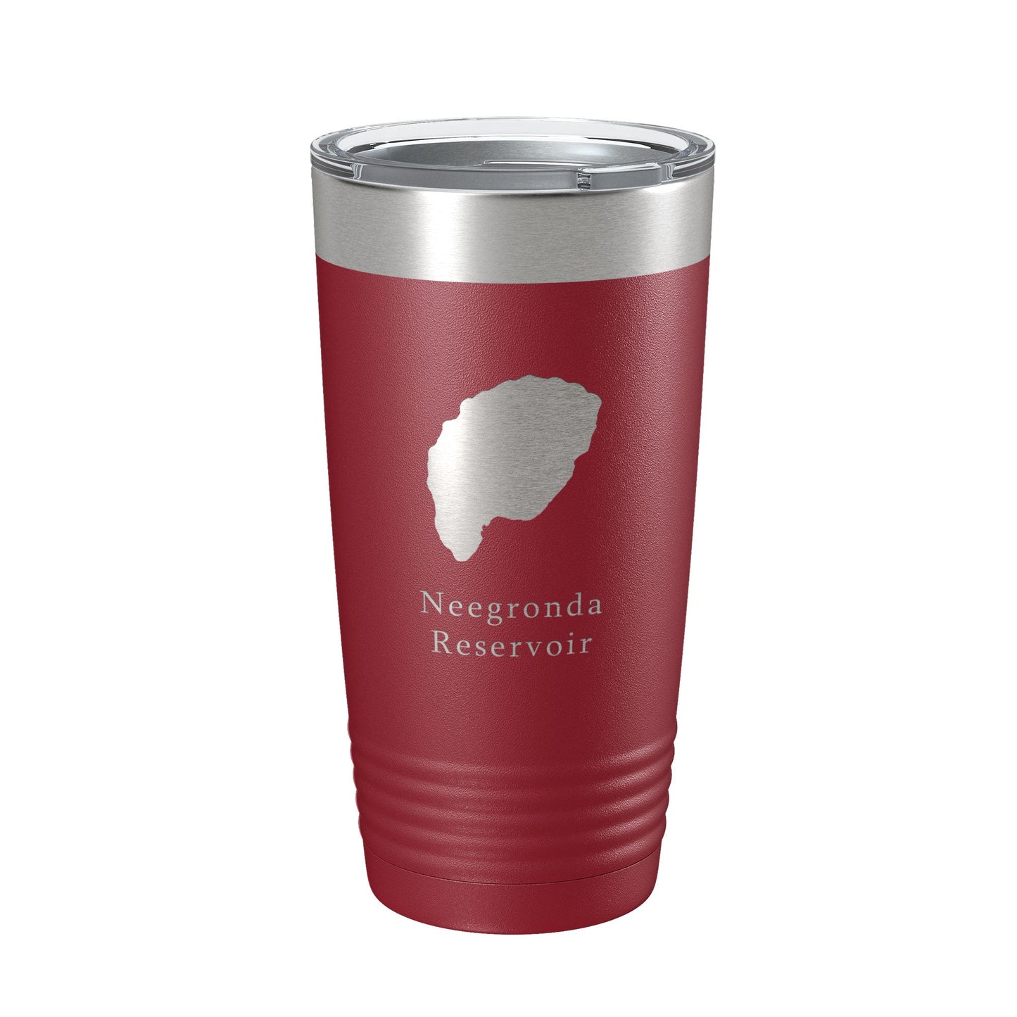 Neegronda Reservoir Tumbler Lake Map Travel Mug Insulated Laser Engraved Coffee Cup Colorado 20 oz-18