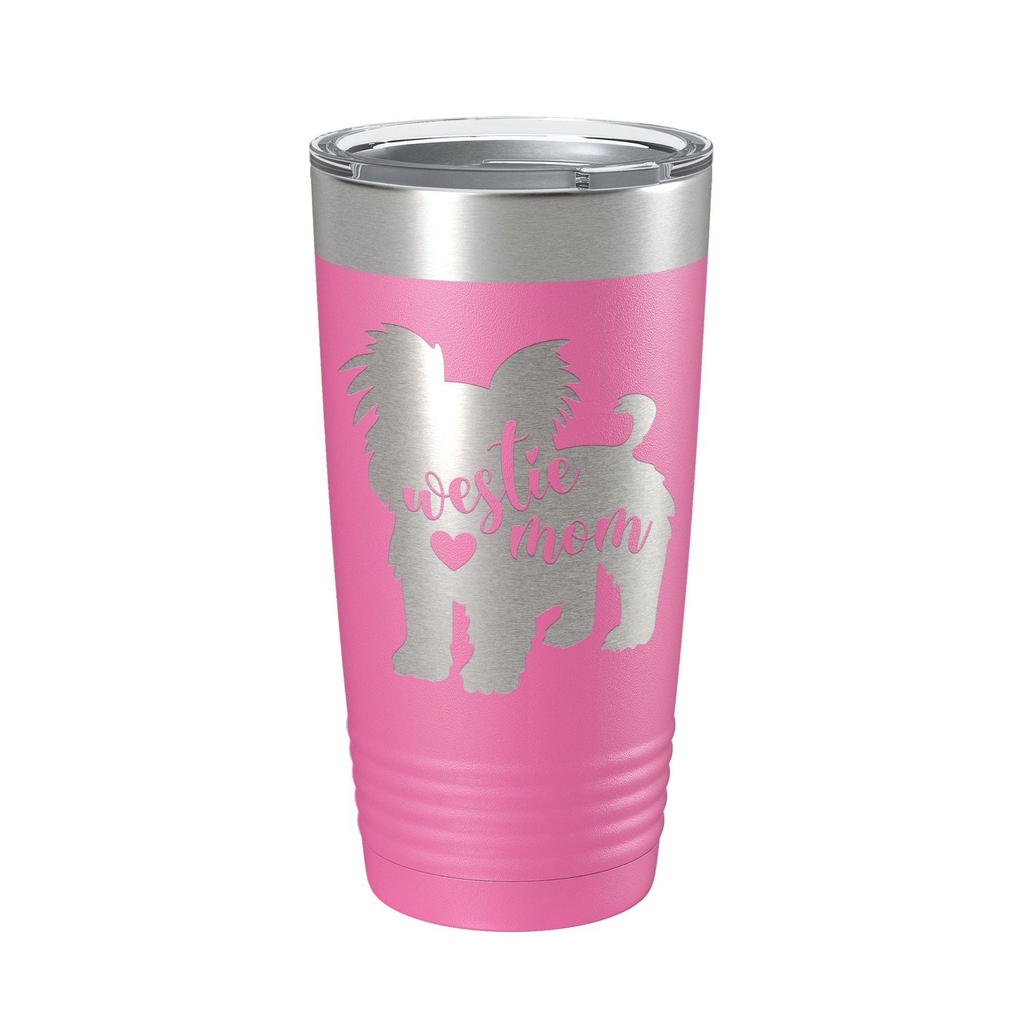 Westie Dog Mom Tumbler West Highland White Terrier Travel Mug Gift Insulated Laser Engraved Coffee Cup 20 oz-11