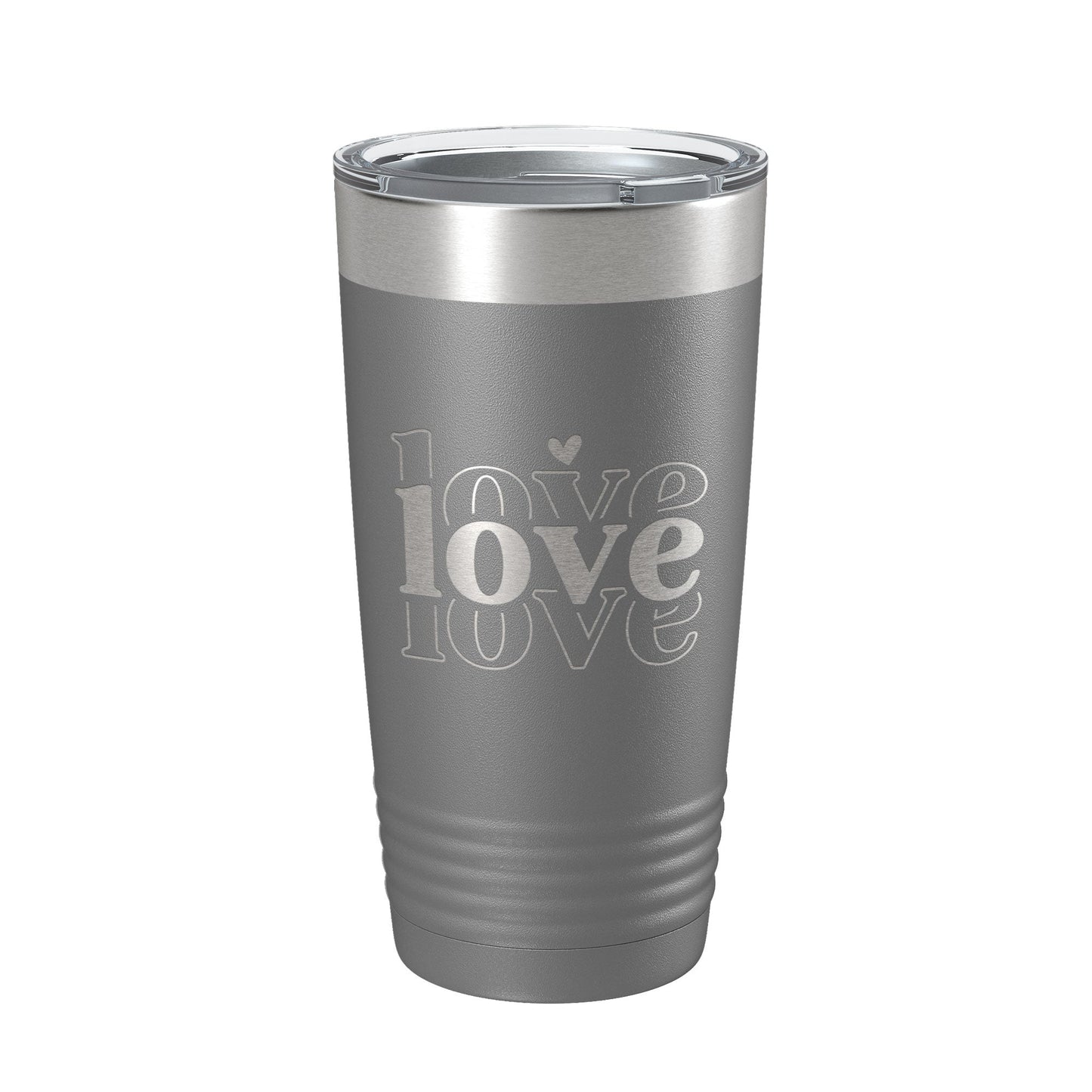 Love Love Love Tumbler Travel Mug Insulated Laser Engraved Coffee Cup 20 oz-16