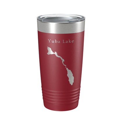 Yuba Lake Sevier Bridge Reservoir Map Tumbler Travel Mug Insulated Laser Engraved Coffee Cup Utah 20 oz-18