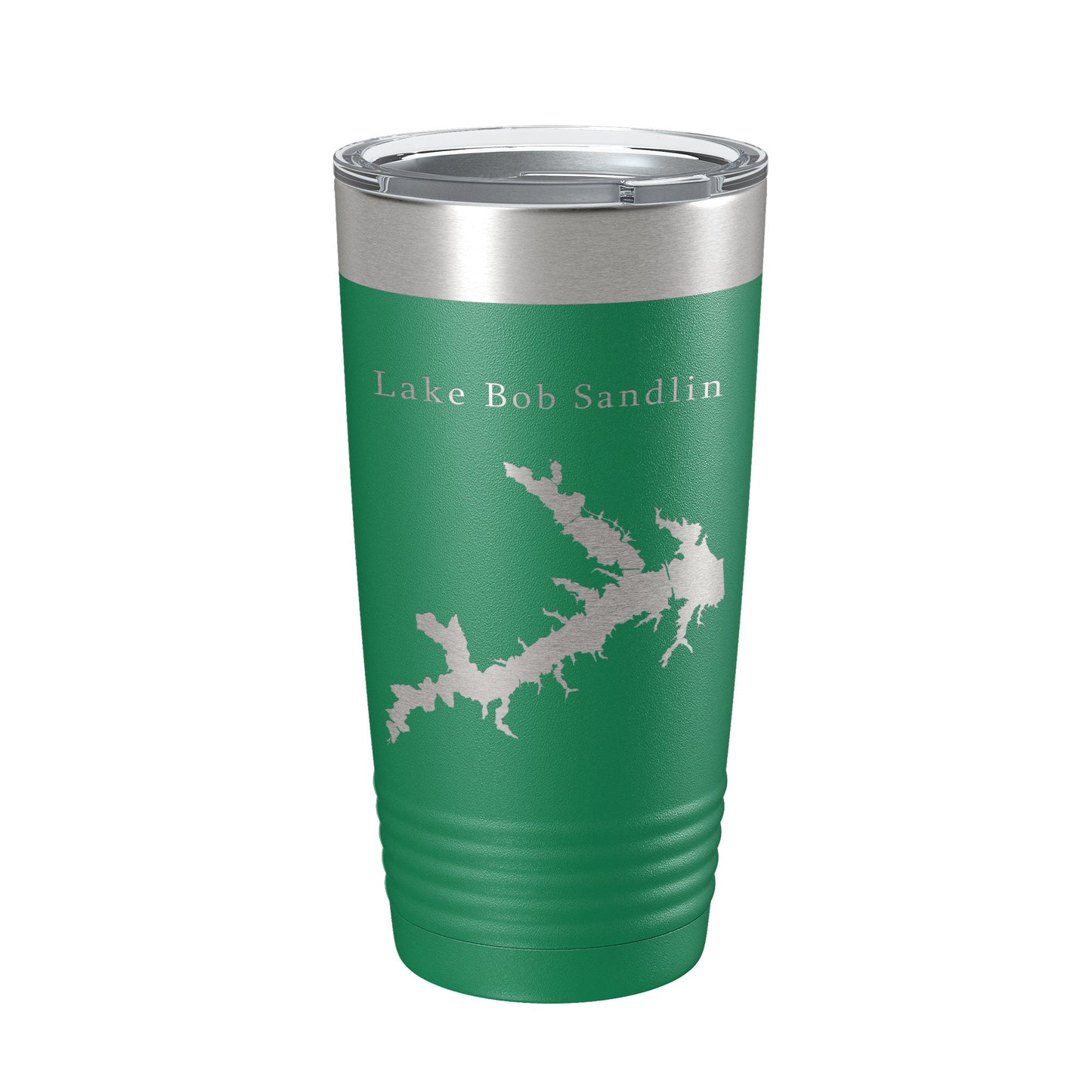 Lake Bob Sandlin Map Tumbler Travel Mug Insulated Laser Engraved Coffee Cup Monticello Reservoir Texas 20 oz-9