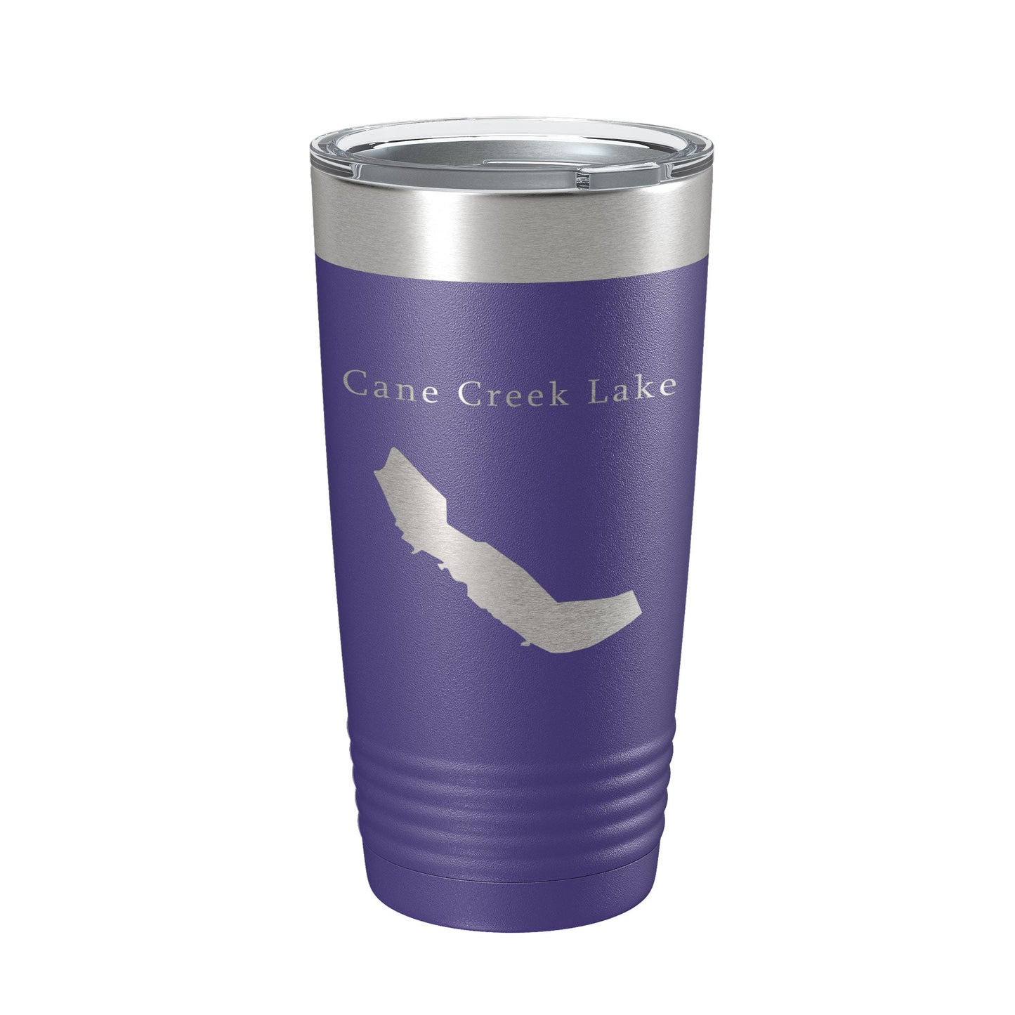 Cane Creek Lake Map Tumbler Travel Mug Insulated Laser Engraved Coffee Cup Arkansas 20 oz-15