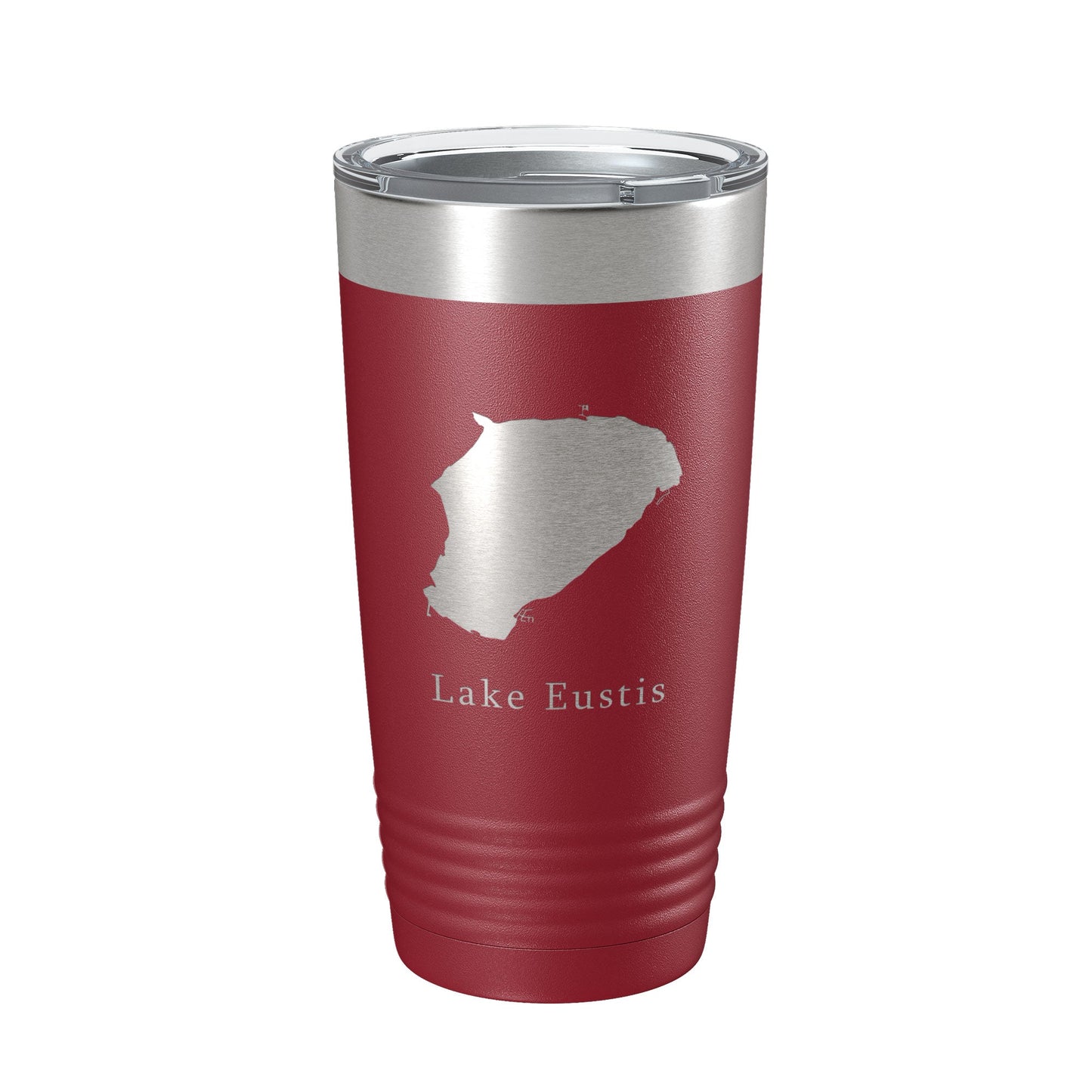 Lake Eustis Map Tumbler Travel Mug Insulated Laser Engraved Coffee Cup Florida 20 oz-18