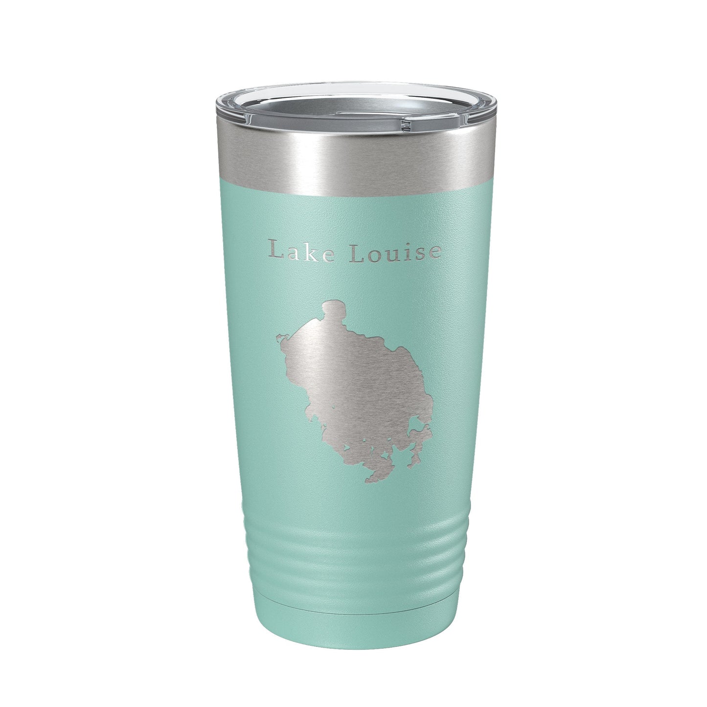 Lake Louise Map Tumbler Travel Mug Insulated Laser Engraved Coffee Cup Alaska 20 oz-12
