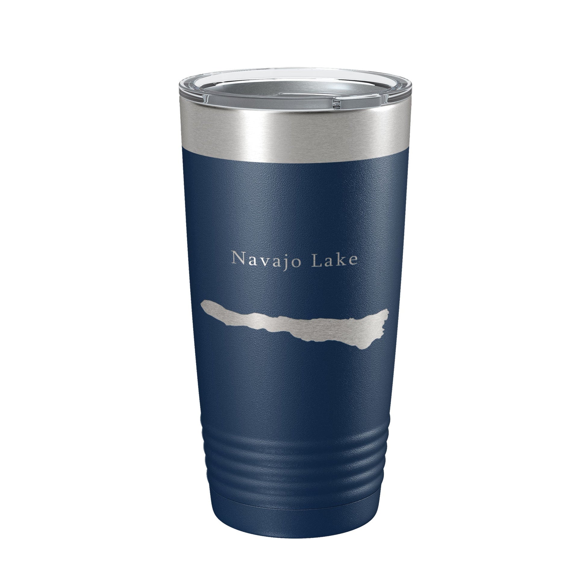 Navajo Lake Map Tumbler Travel Mug Insulated Laser Engraved Coffee Cup Utah 20 oz-2