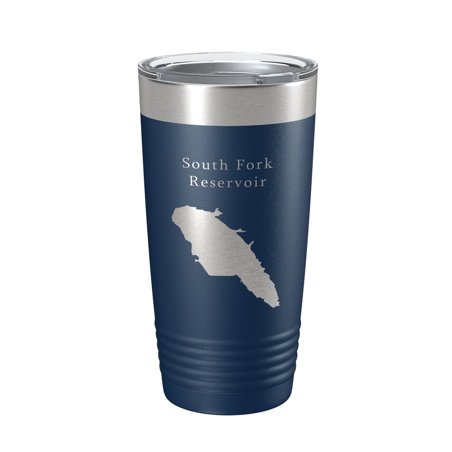 South Fork Reservoir Tumbler Lake Map Travel Mug Insulated Laser Engraved Coffee Cup Nevada 20 oz-8