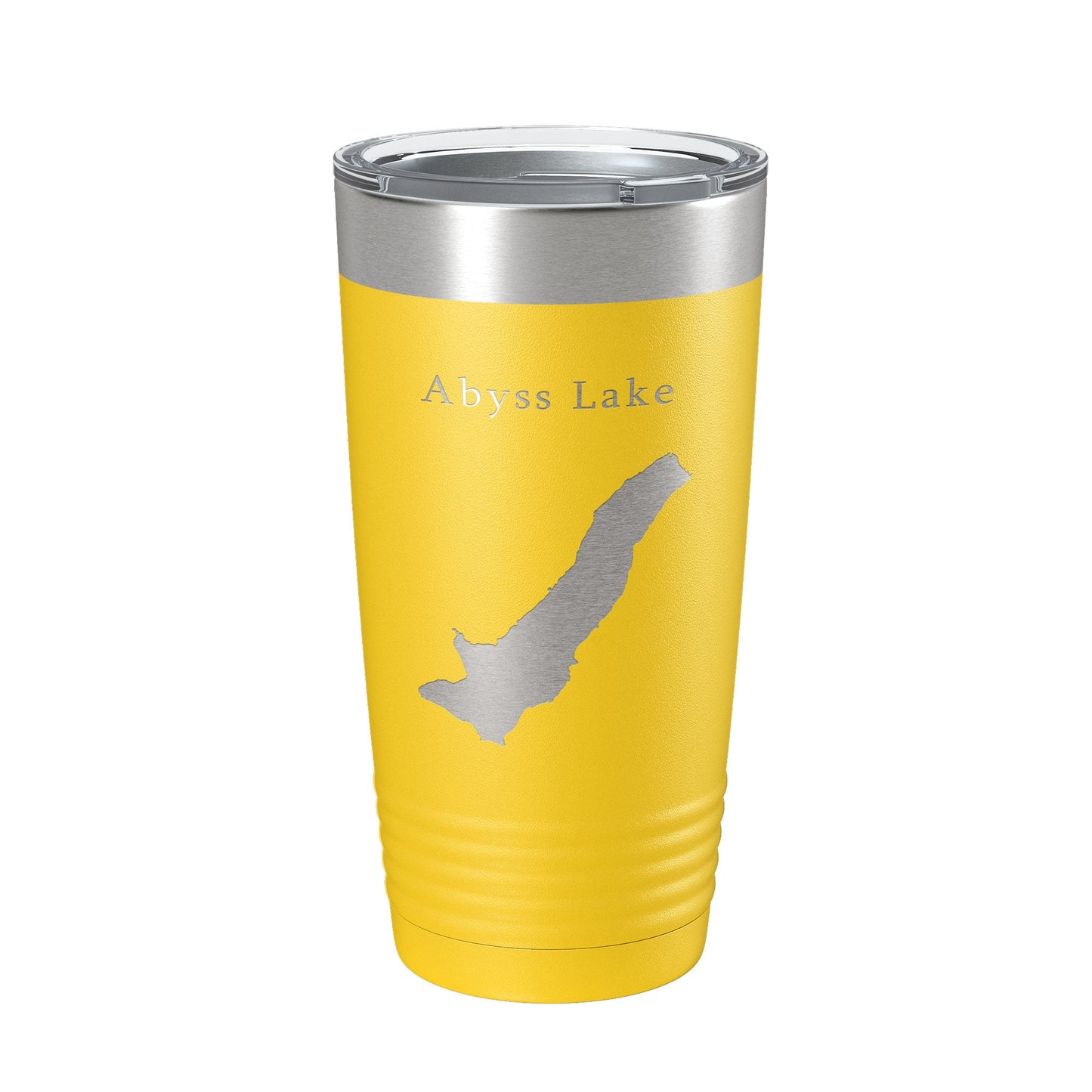 Abyss Lake Map Tumbler Travel Mug Insulated Laser Engraved Coffee Cup Alaska 20 oz-19