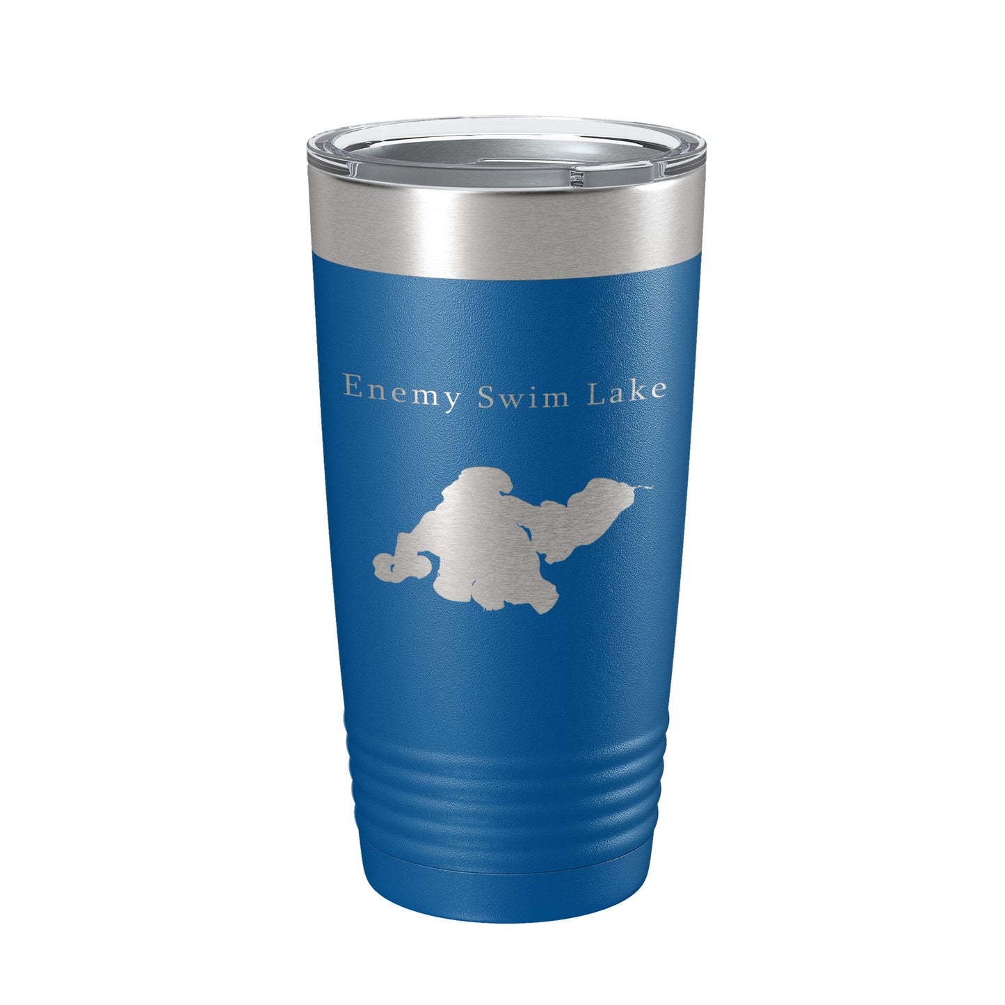 Enemy Swim Lake Map Tumbler Travel Mug Insulated Laser Engraved Coffee Cup South Dakota 20 oz-6