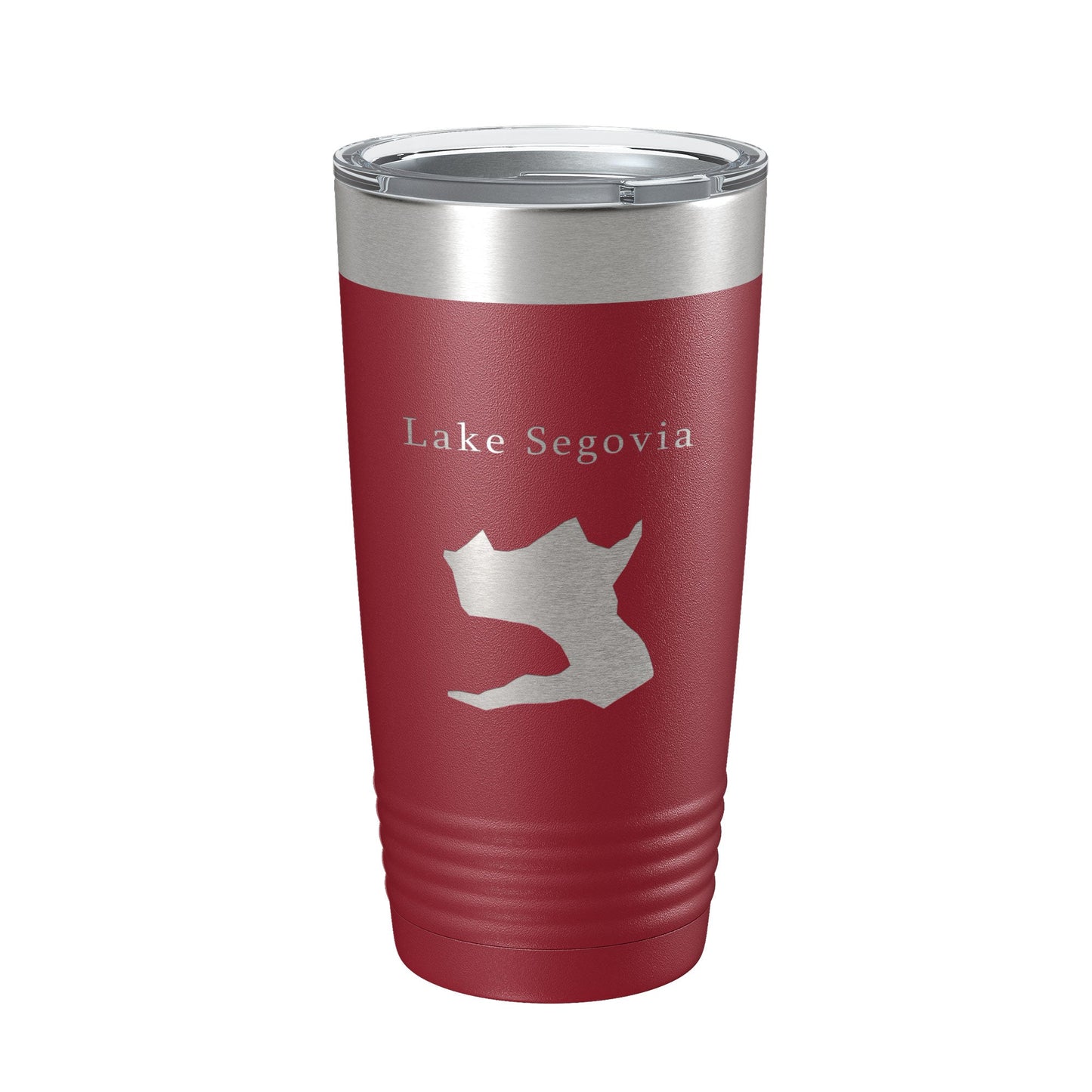 Lake Segovia Map Tumbler Travel Mug Insulated Laser Engraved Coffee Cup Hot Springs Village Arkansas 20 oz-18
