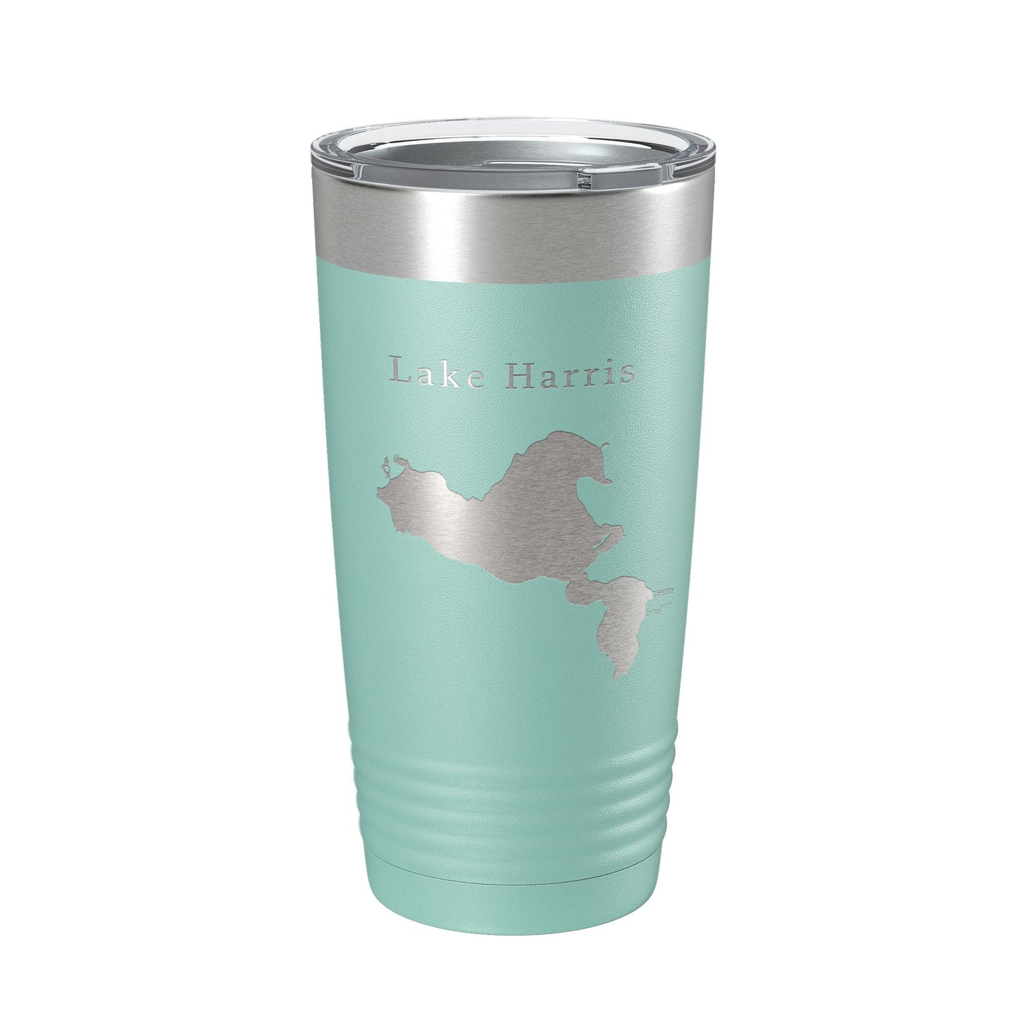 Lake Harris Map Tumbler Travel Mug Insulated Laser Engraved Coffee Cup Florida 20 oz-12