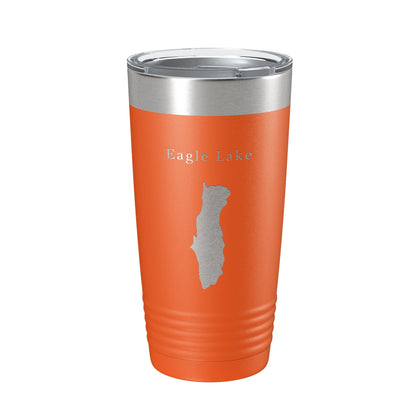 Eagle Lake Map Tumbler Travel Mug Insulated Laser Engraved Coffee Cup Acadia Maine 20 oz-17