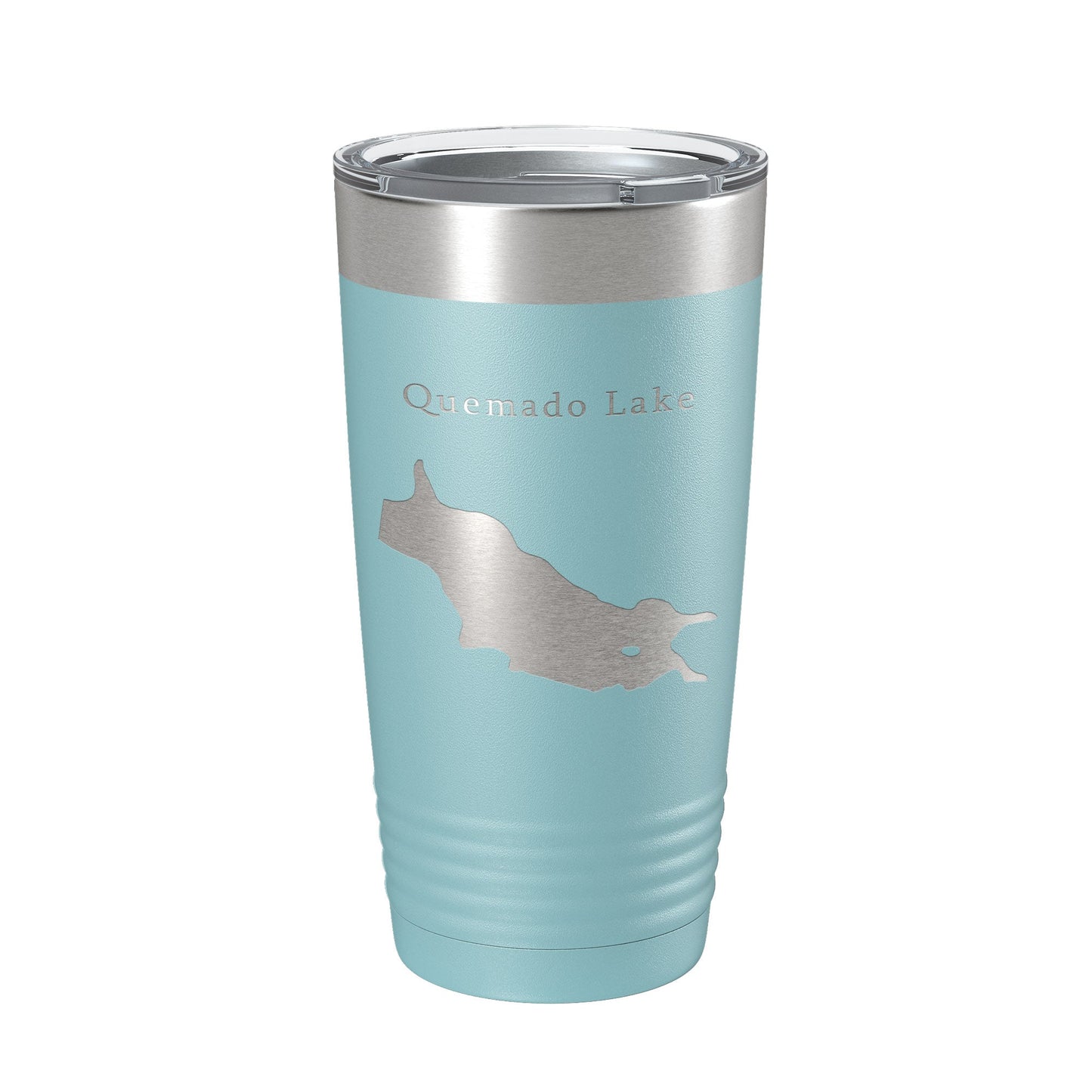 Quemado Lake Map Tumbler Travel Mug Insulated Laser Engraved Coffee Cup New Mexico 20 oz-13