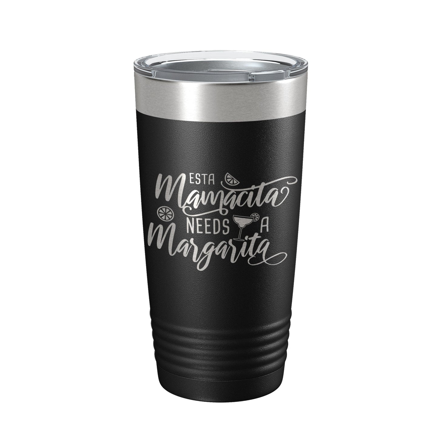 Mamacita Needs A Margarita Tumbler Funny Mom Gift Travel Mug Insulated Laser Engraved Coffee Cup Mother's Day Momma Mama 20 oz-5