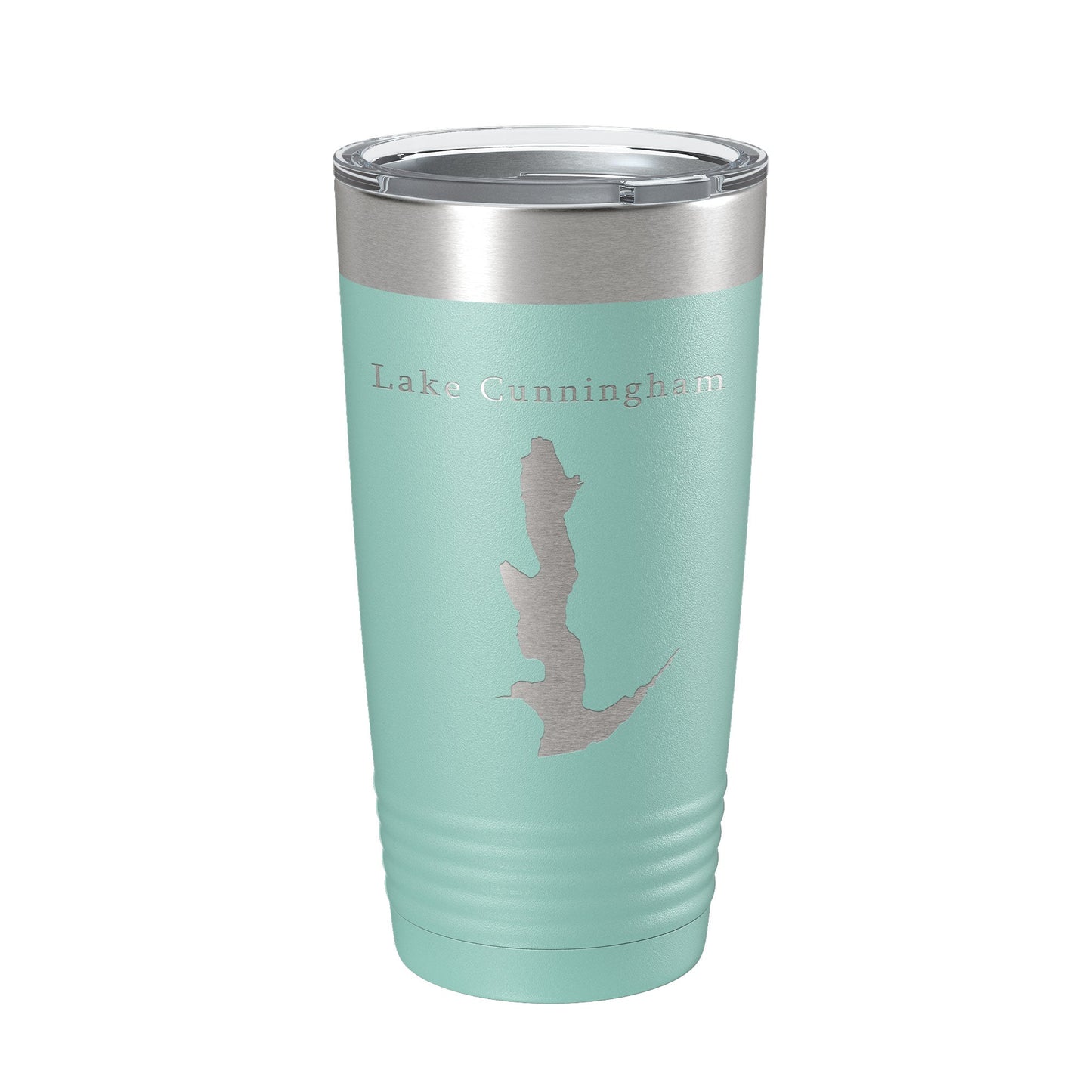 Lake Glenn Cunningham Map Tumbler Travel Mug Insulated Laser Engraved Coffee Cup Nebraska 20 oz-12