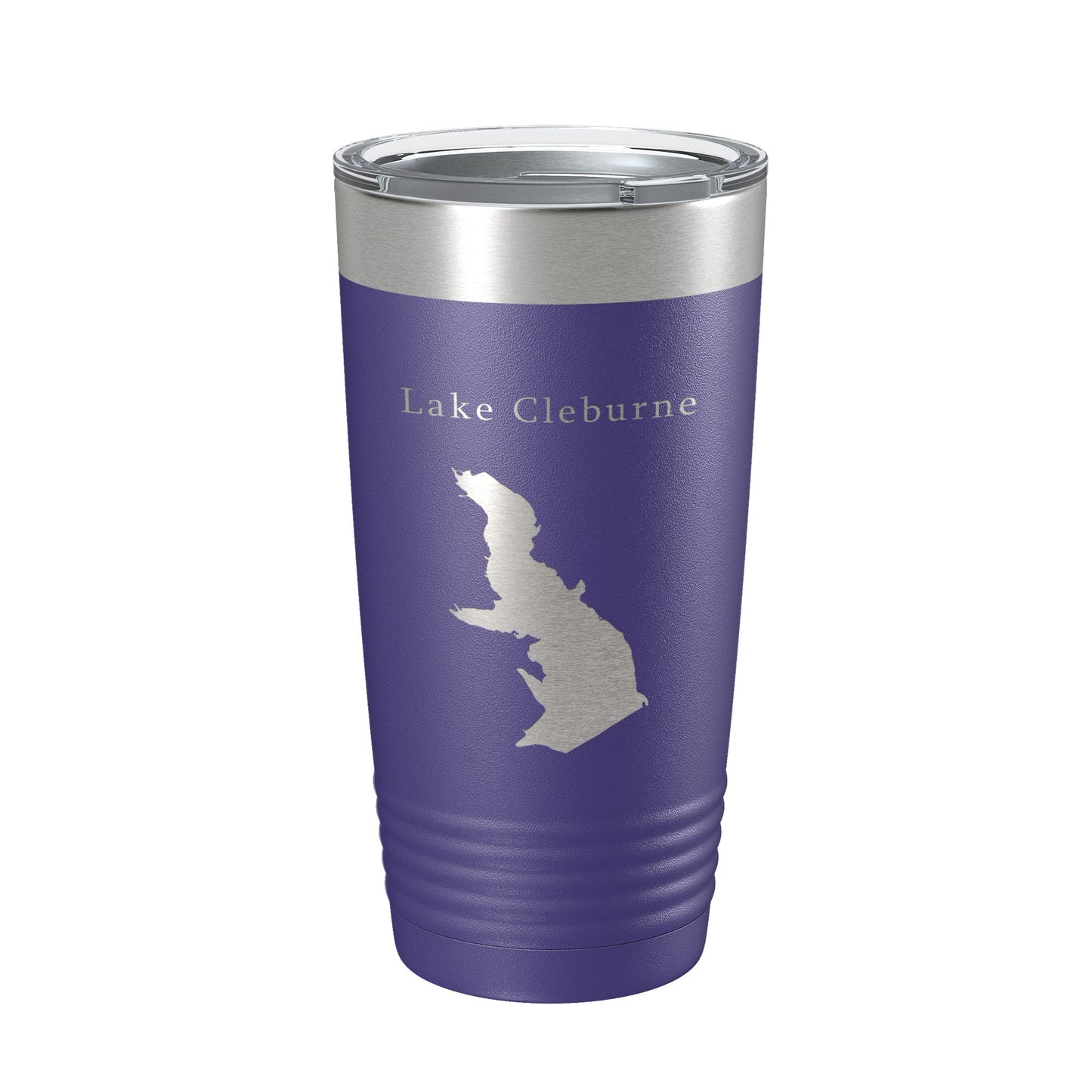 Lake Pat Cleburne Map Tumbler Travel Mug Insulated Laser Engraved Coffee Cup Texas 20 oz-15
