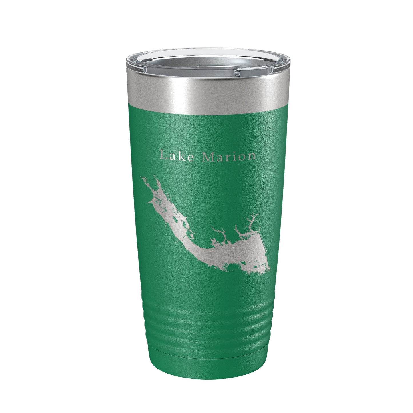 Lake Marion Map Tumbler Travel Mug Insulated Laser Engraved Coffee Cup South Carolina 20 oz-9