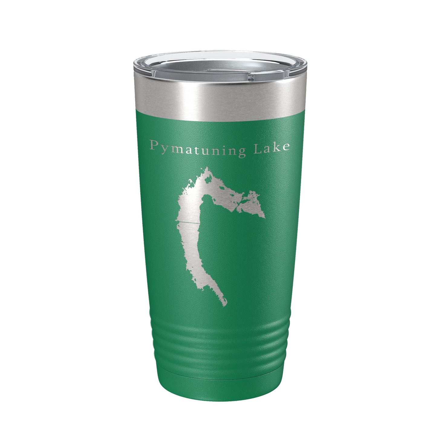 Pymatuning Lake Map Tumbler Travel Mug Insulated Laser Engraved Coffee Cup Ohio Pennsylvania 20 oz-9