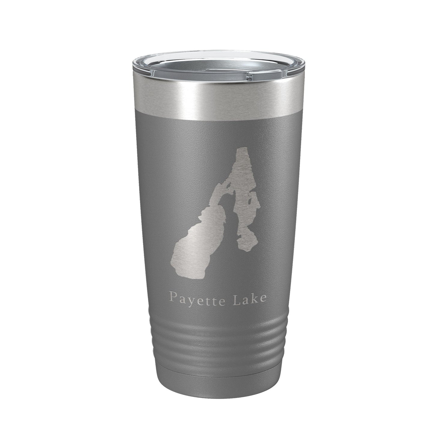 Payette Lake Map Tumbler Travel Mug Insulated Laser Engraved Coffee Cup Idaho 20 oz-16