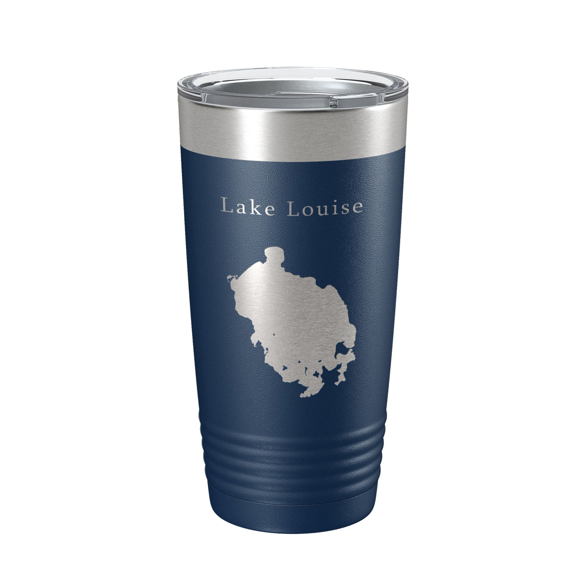 Lake Louise Map Tumbler Travel Mug Insulated Laser Engraved Coffee Cup Alaska 20 oz-2