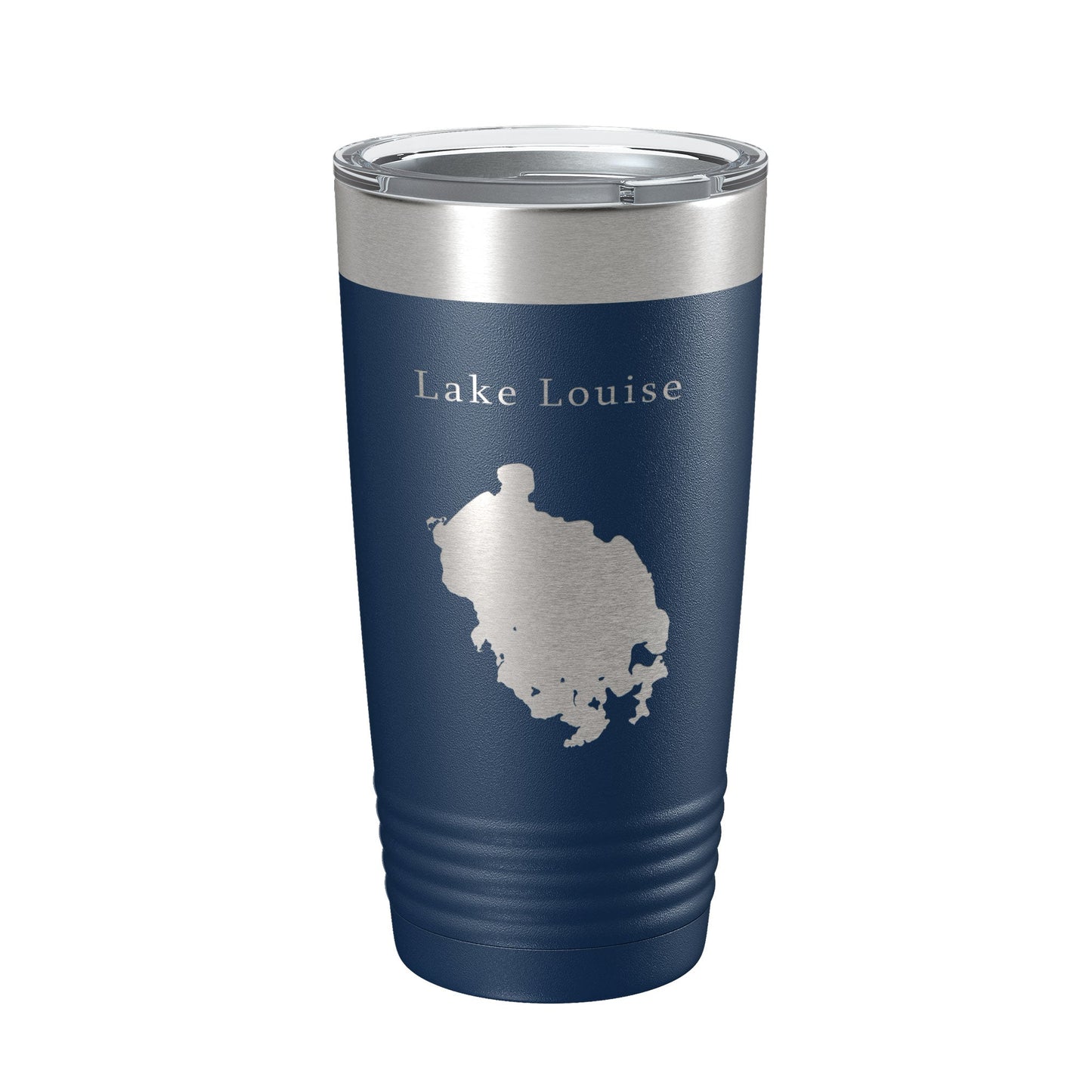 Lake Louise Map Tumbler Travel Mug Insulated Laser Engraved Coffee Cup Alaska 20 oz-8