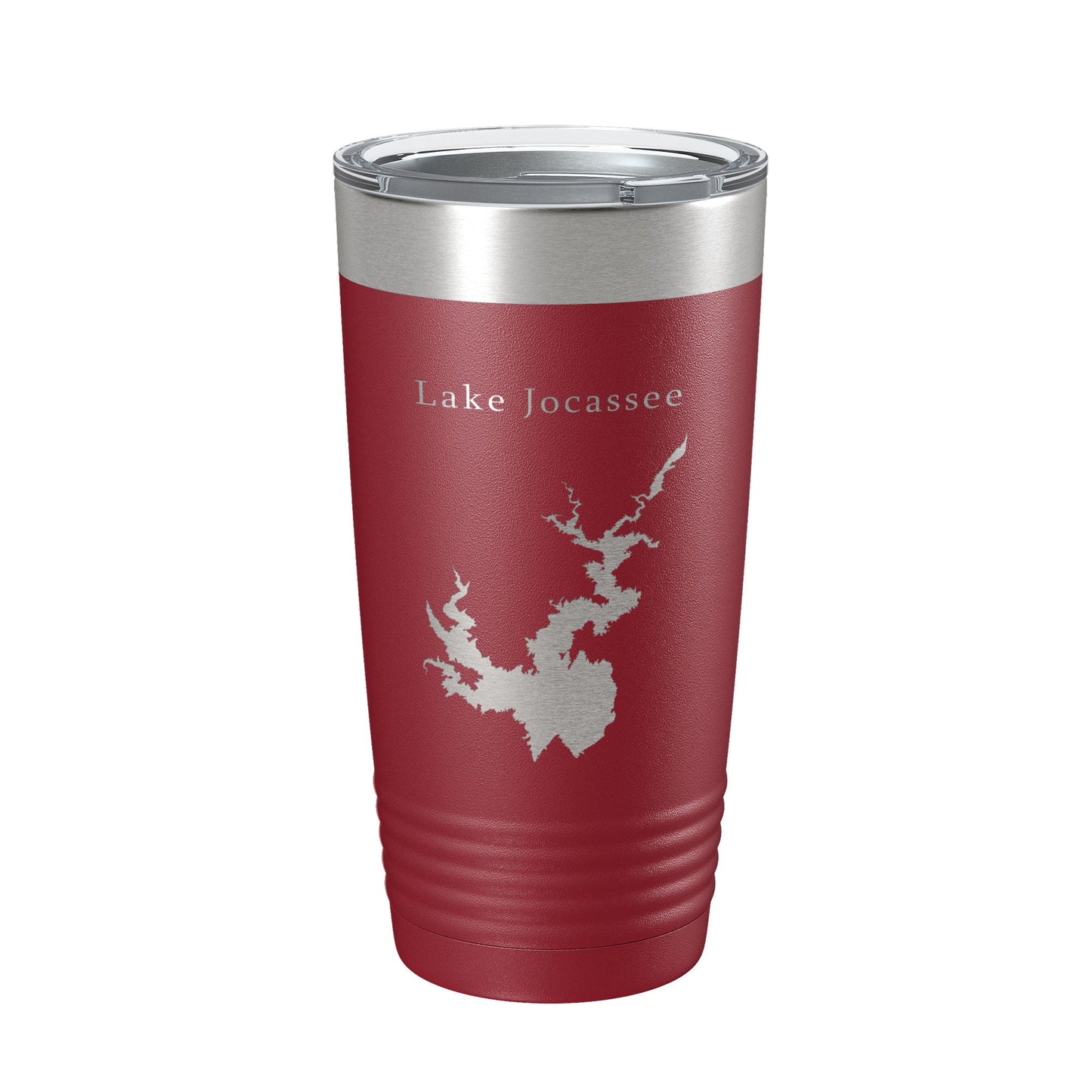 Lake Jocassee Map Tumbler Travel Mug Insulated Laser Engraved Coffee Cup North South Carolina 20 oz-18