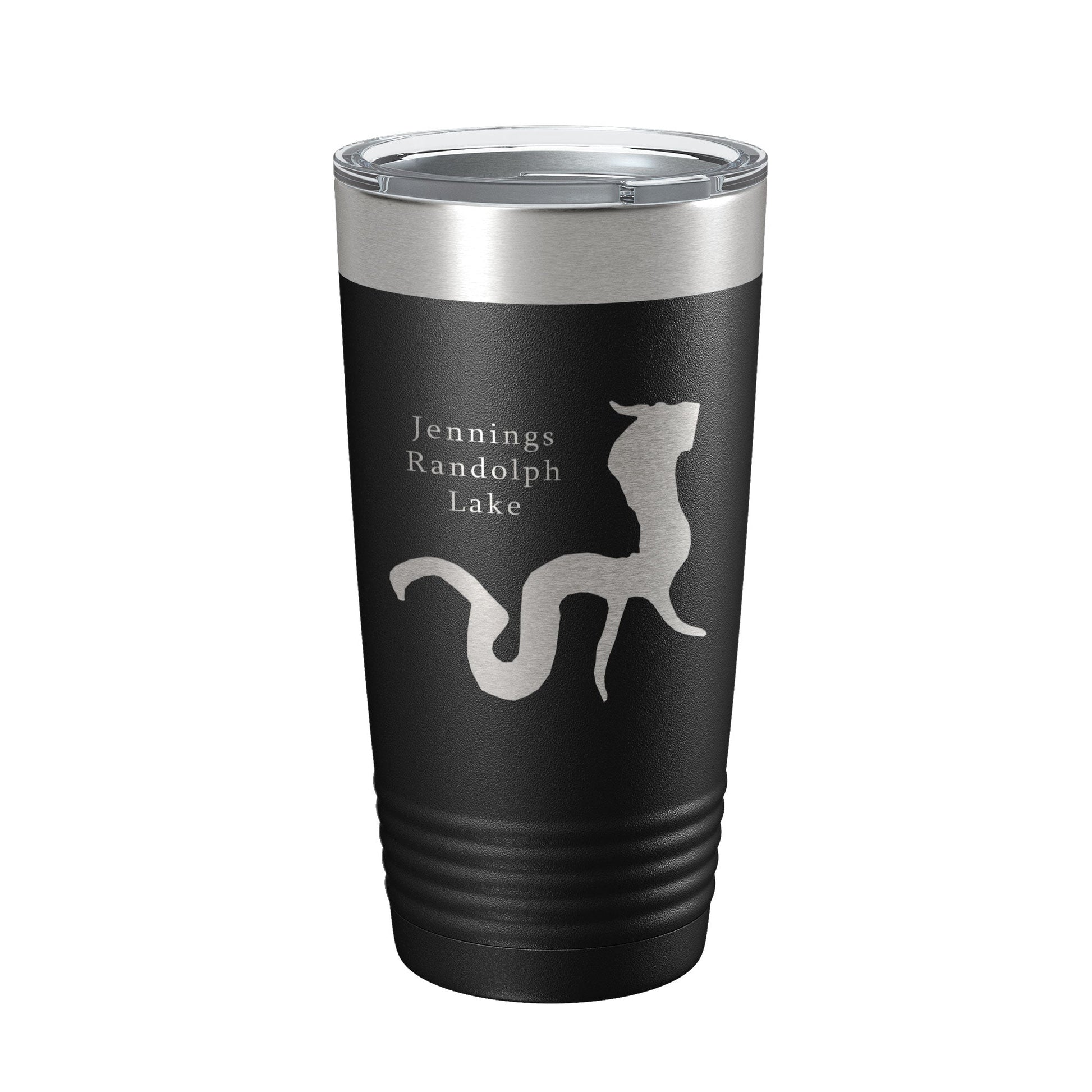 Jennings Randolph Lake Map Tumbler Travel Mug Insulated Laser Engraved Coffee Cup West Virginia 20 oz-0