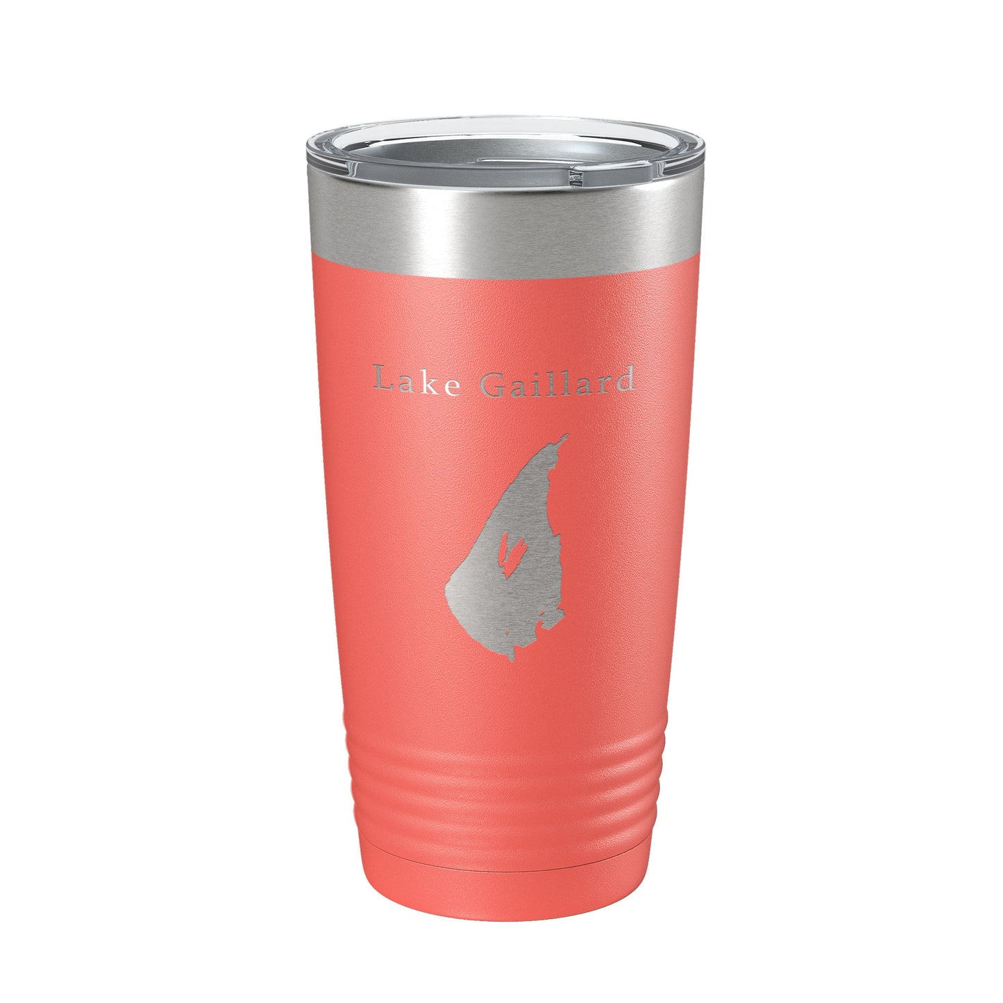 Lake Gaillard Map Tumbler Travel Mug Insulated Laser Engraved Coffee Cup Connecticut 20 oz-20