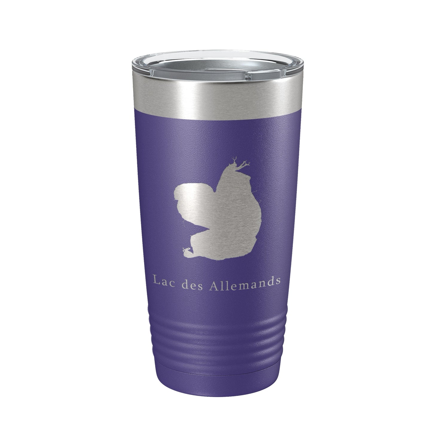 Lac des Allemands Tumbler Lake Map Travel Mug Insulated Laser Engraved Coffee Cup Louisiana 20 oz-15